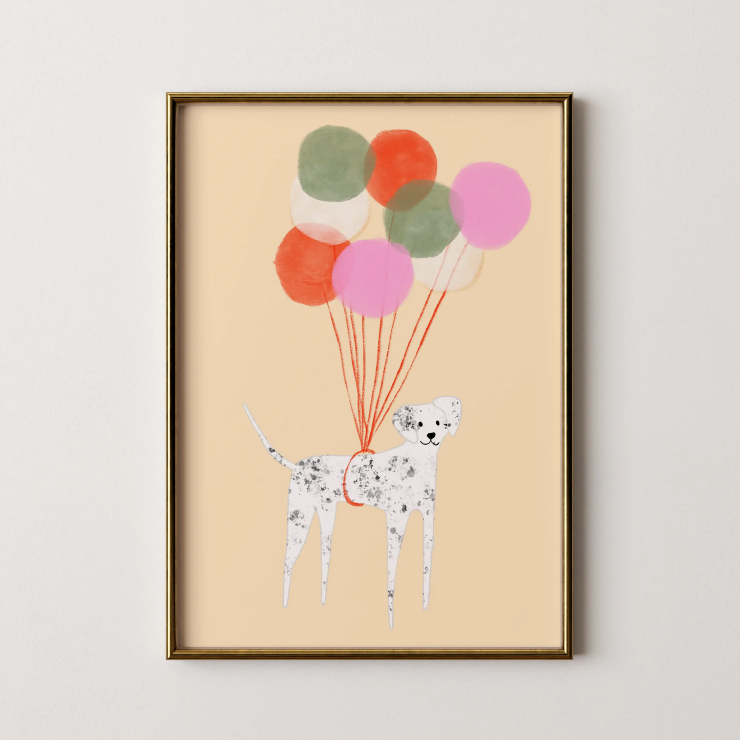 Birthday dog - Nursery Prints