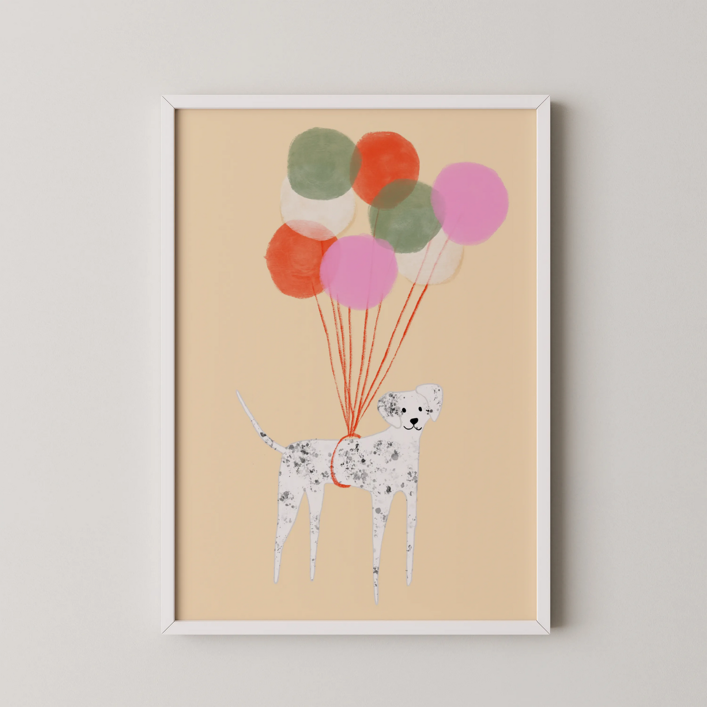 Birthday dog - Nursery Prints