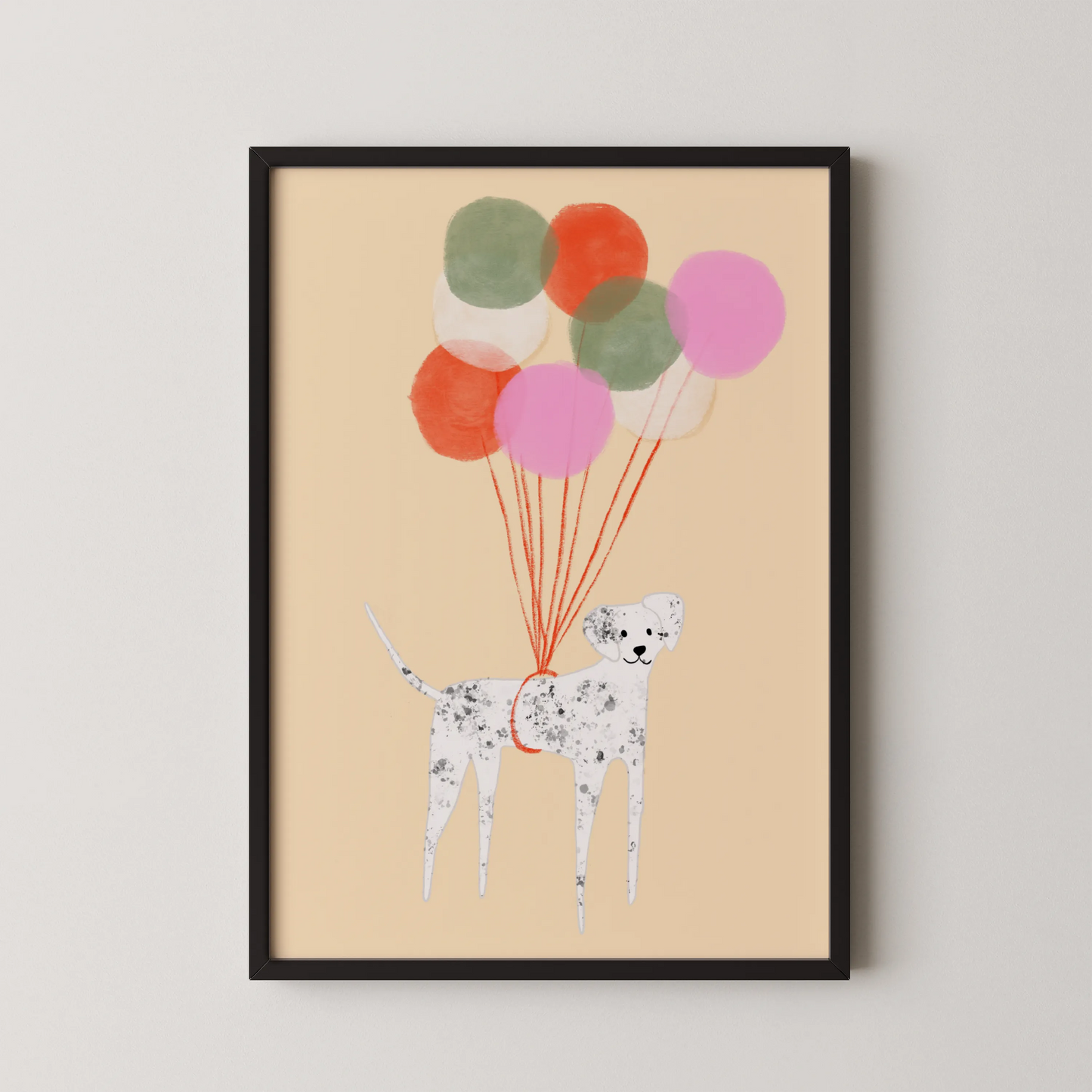 Birthday dog - Nursery Prints