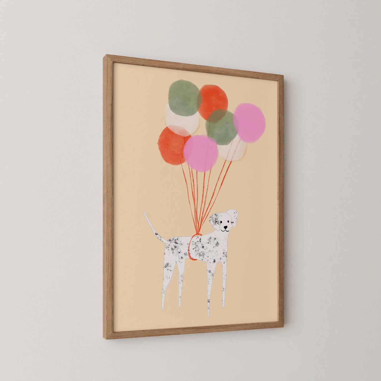 Birthday dog - Nursery Prints