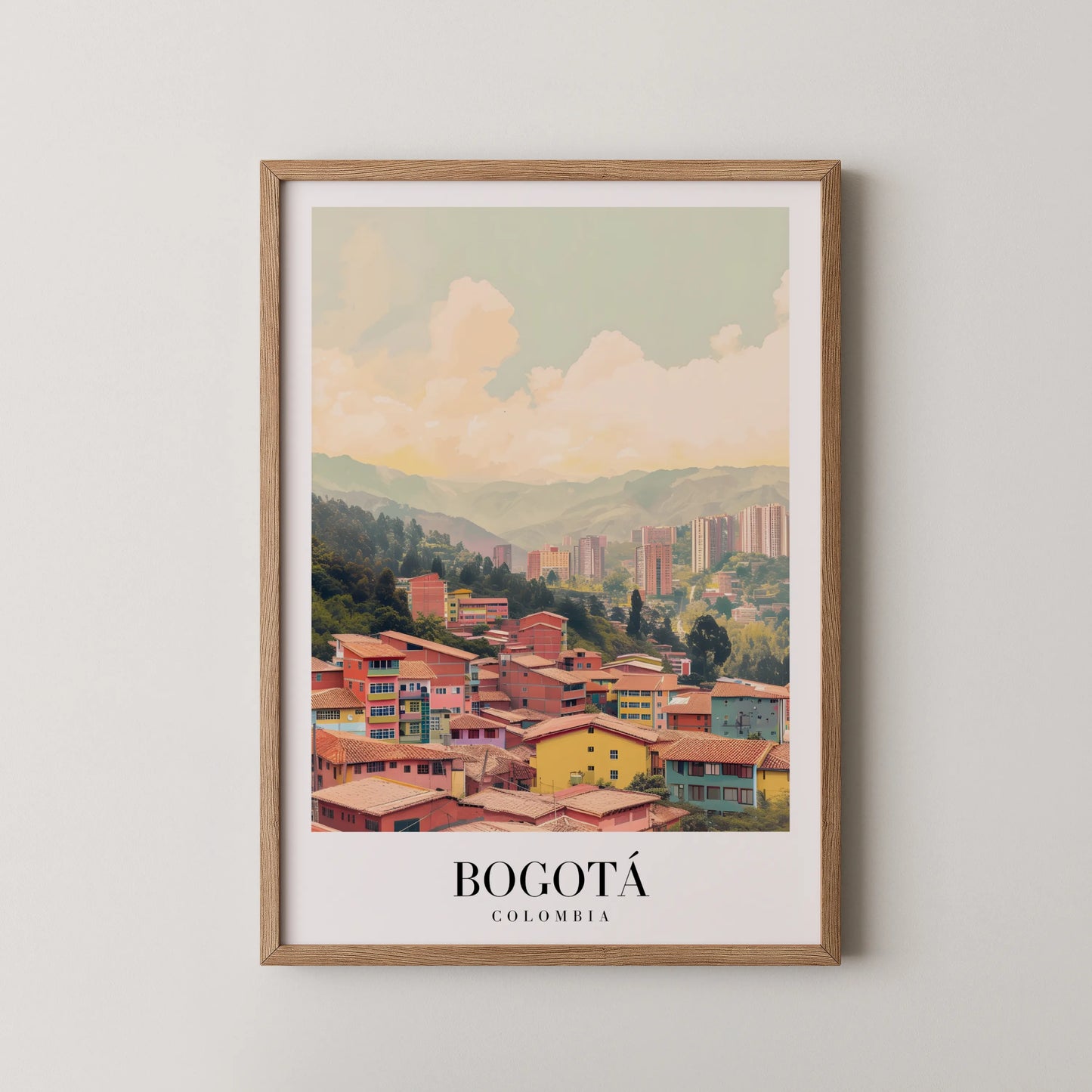 Bogotá, Colombia, City Print