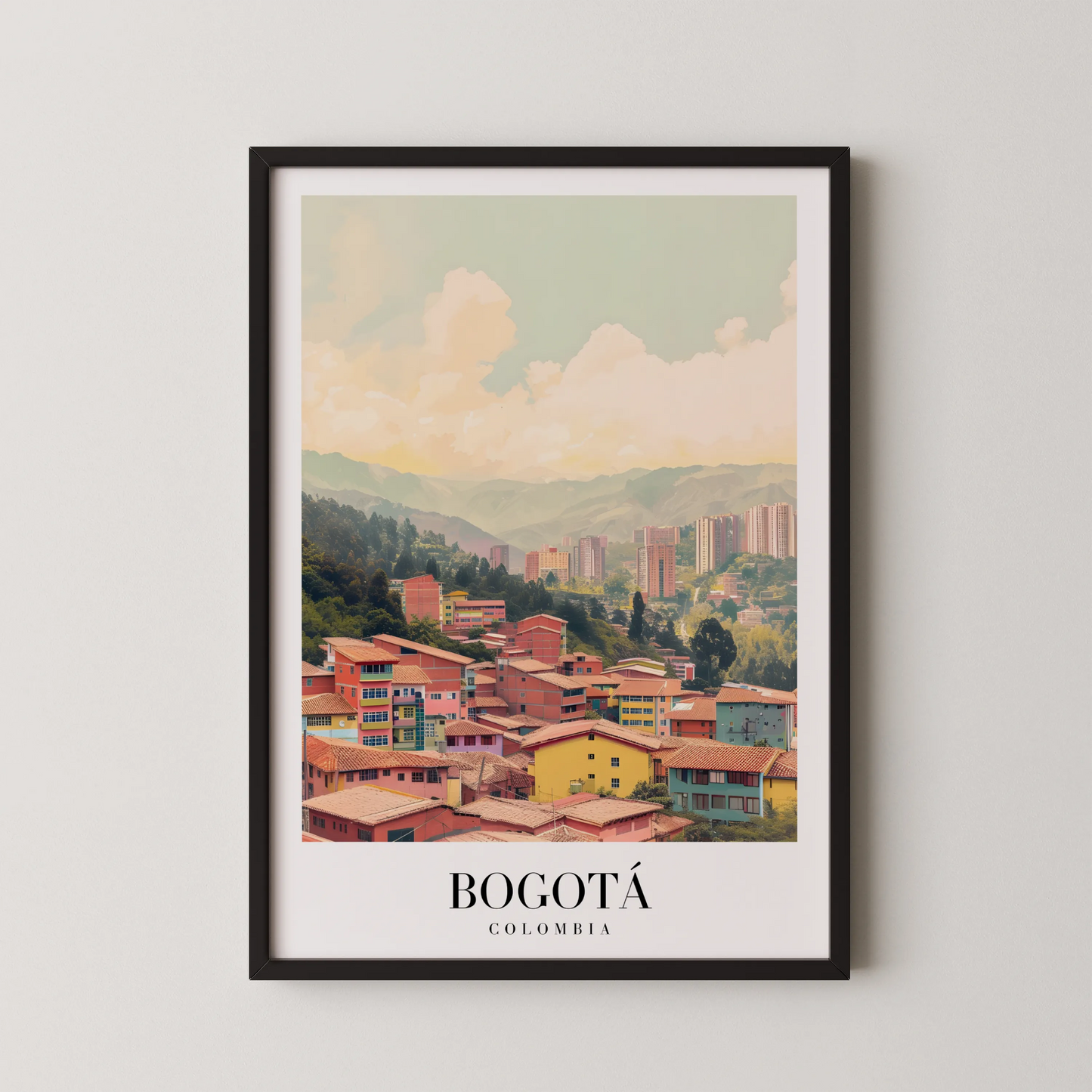 Bogotá, Colombia, City Print