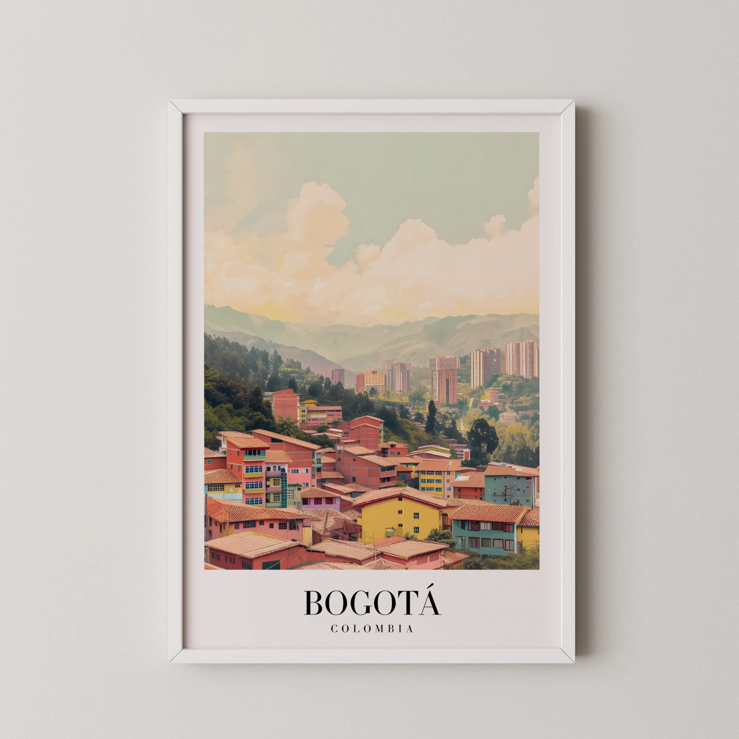 Bogotá, Colombia, City Print