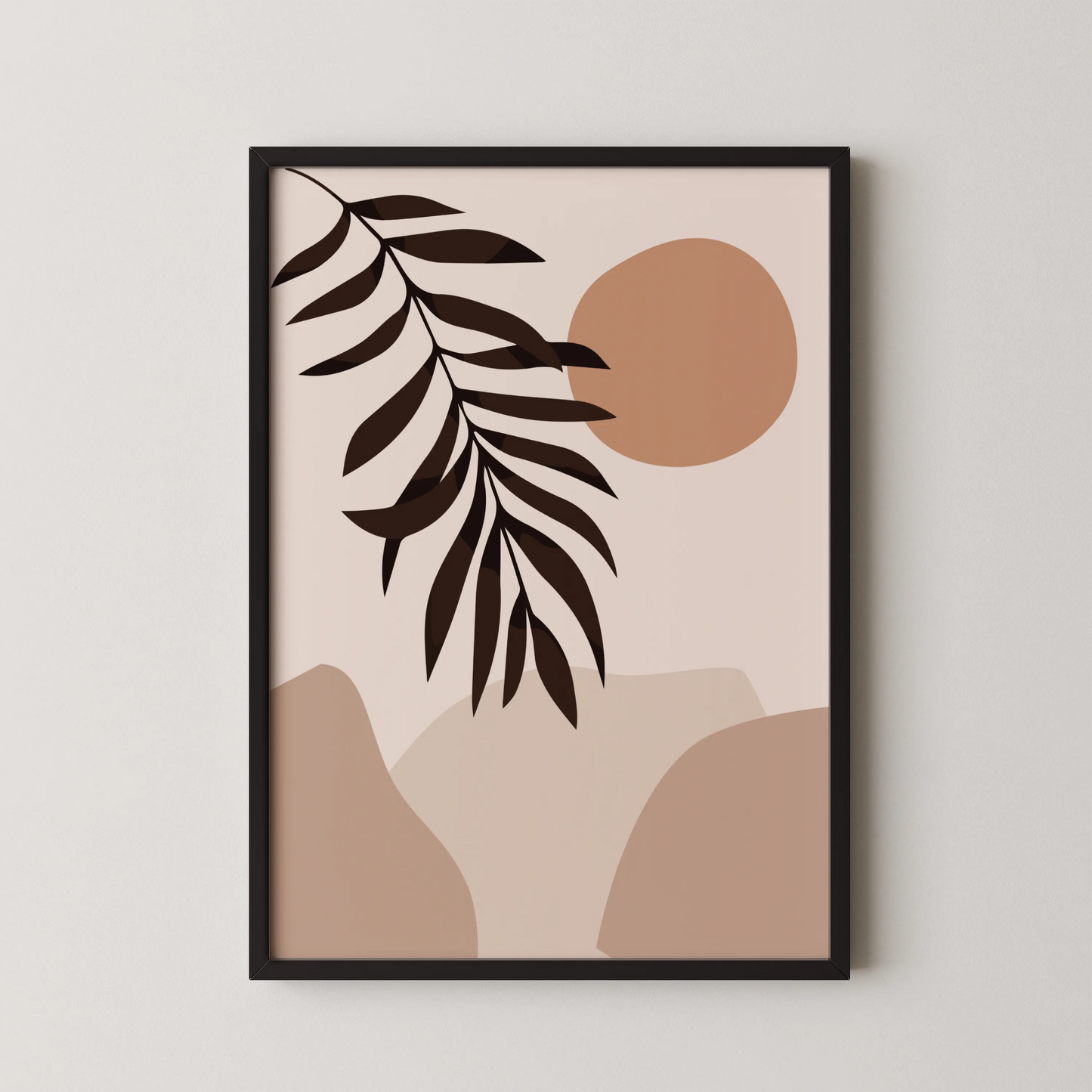 Boheme Art, Mid Century Modern, Wall Painting
