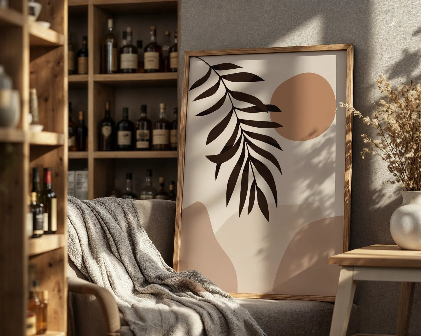 Boheme Art, Mid Century Modern, Wall Painting