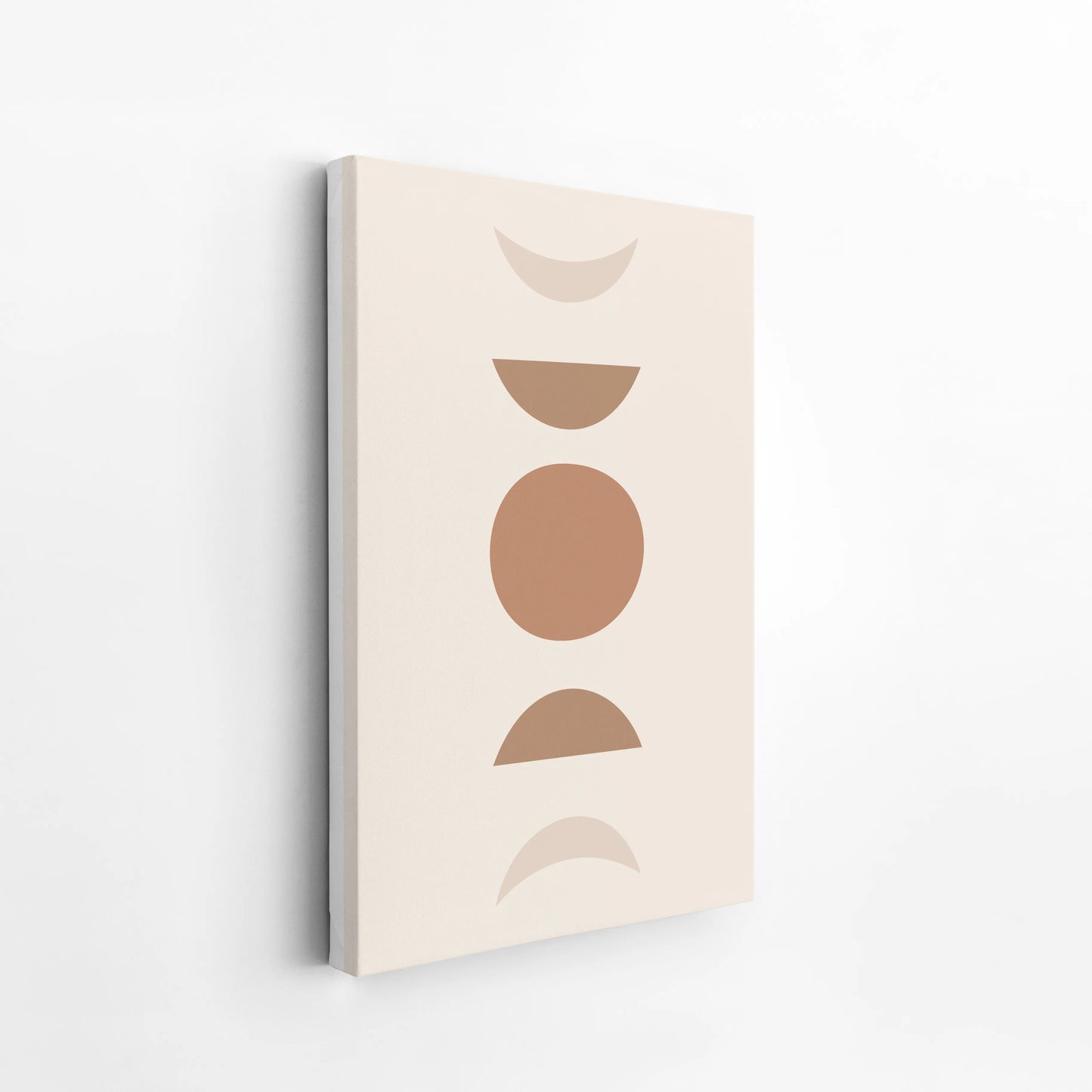 Boheme Moon, Mid Century Modern, Wall Painting
