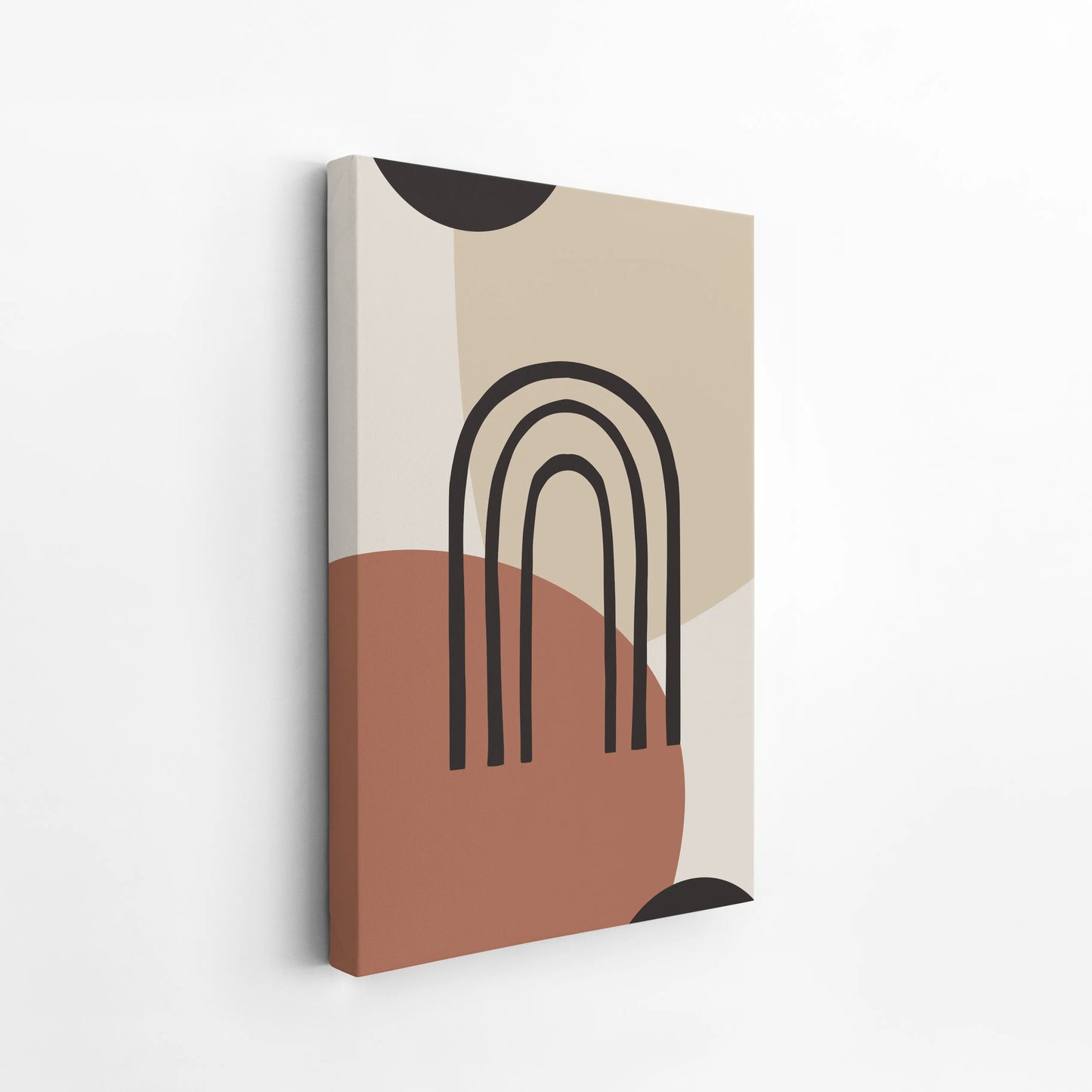 Bohemien Shapes, Modern Wall Painting