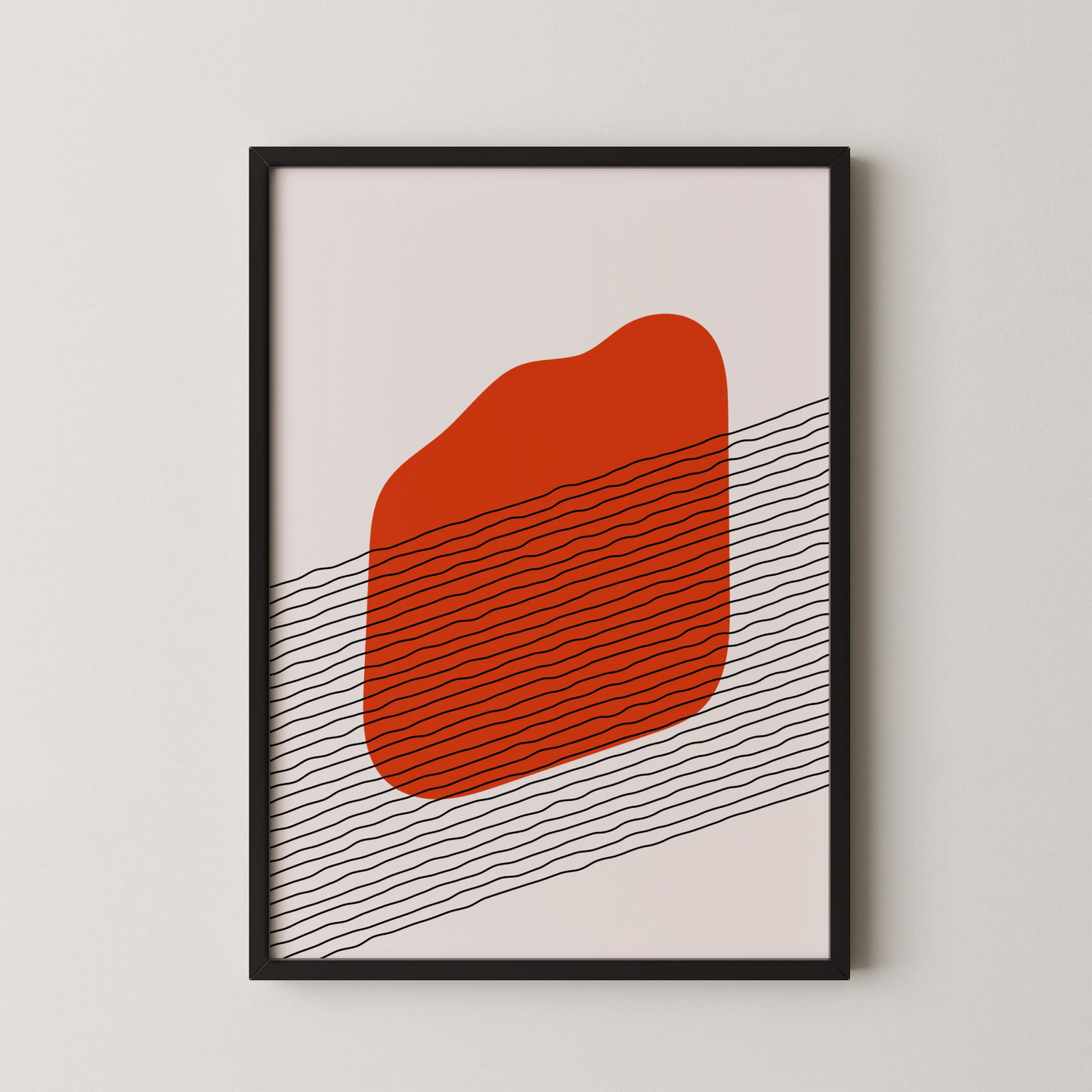 Bold Abstract Art I, Modern Minimal