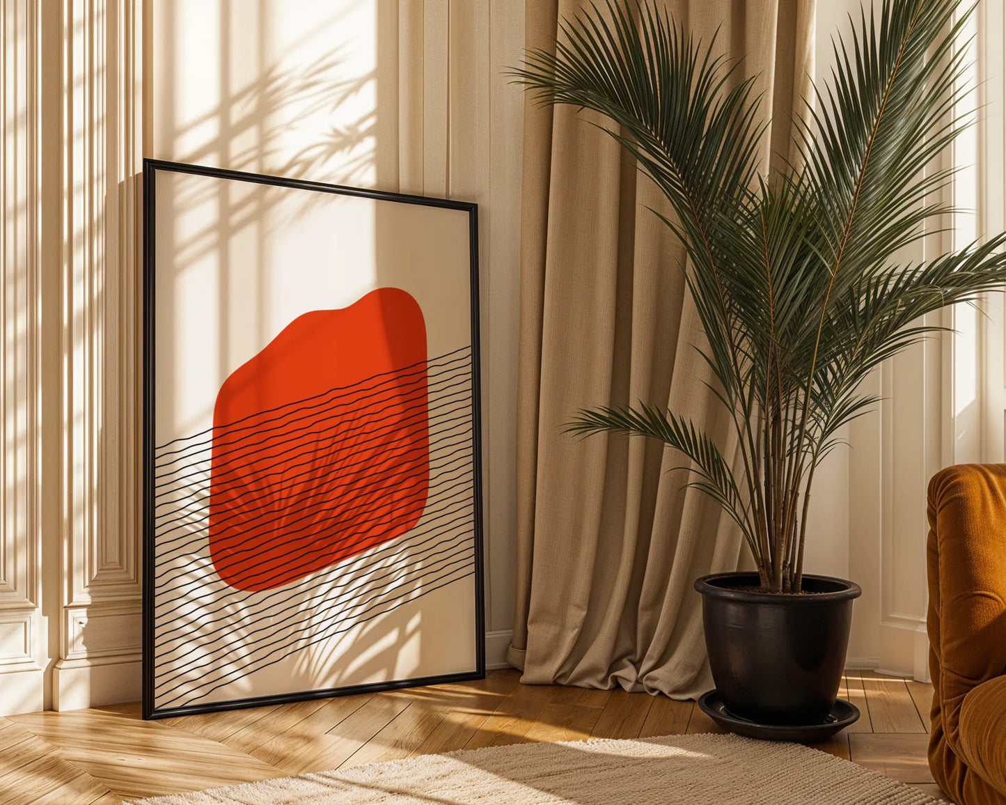 Bold Abstract Art I, Modern Minimal