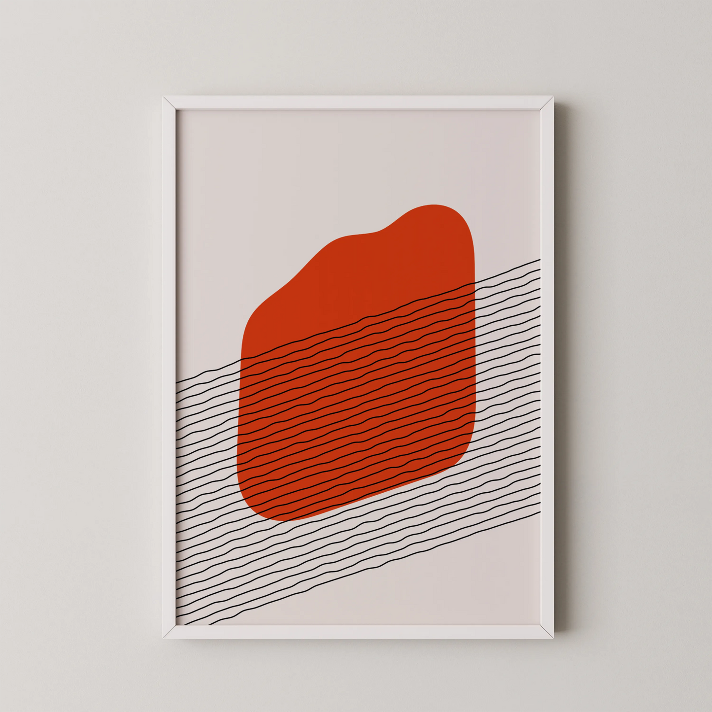 Bold Abstract Art I, Modern Minimal