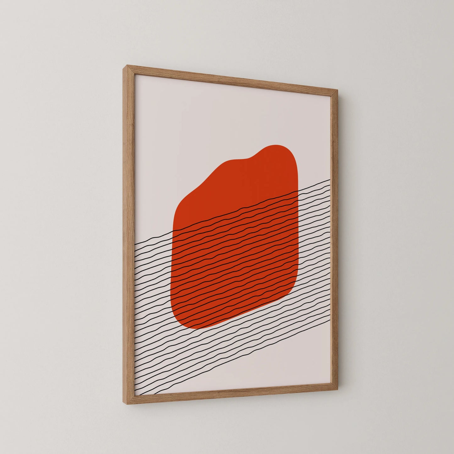 Bold Abstract Art I, Modern Minimal