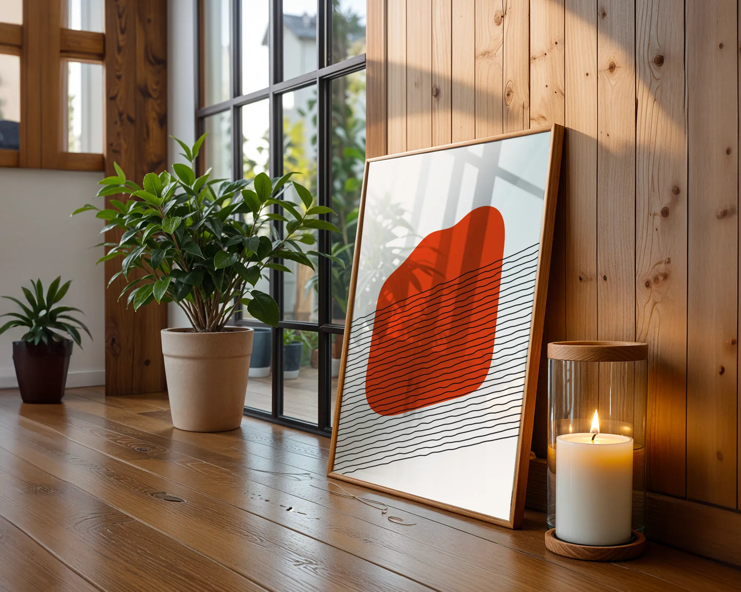 Bold Abstract Art I, Modern Minimal
