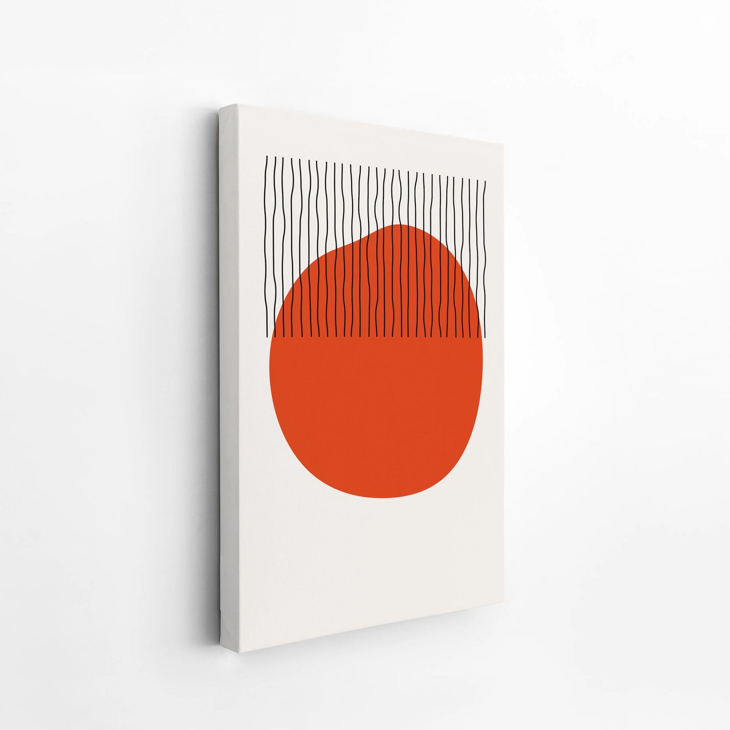 Bold Abstract Art, Modern Minimal