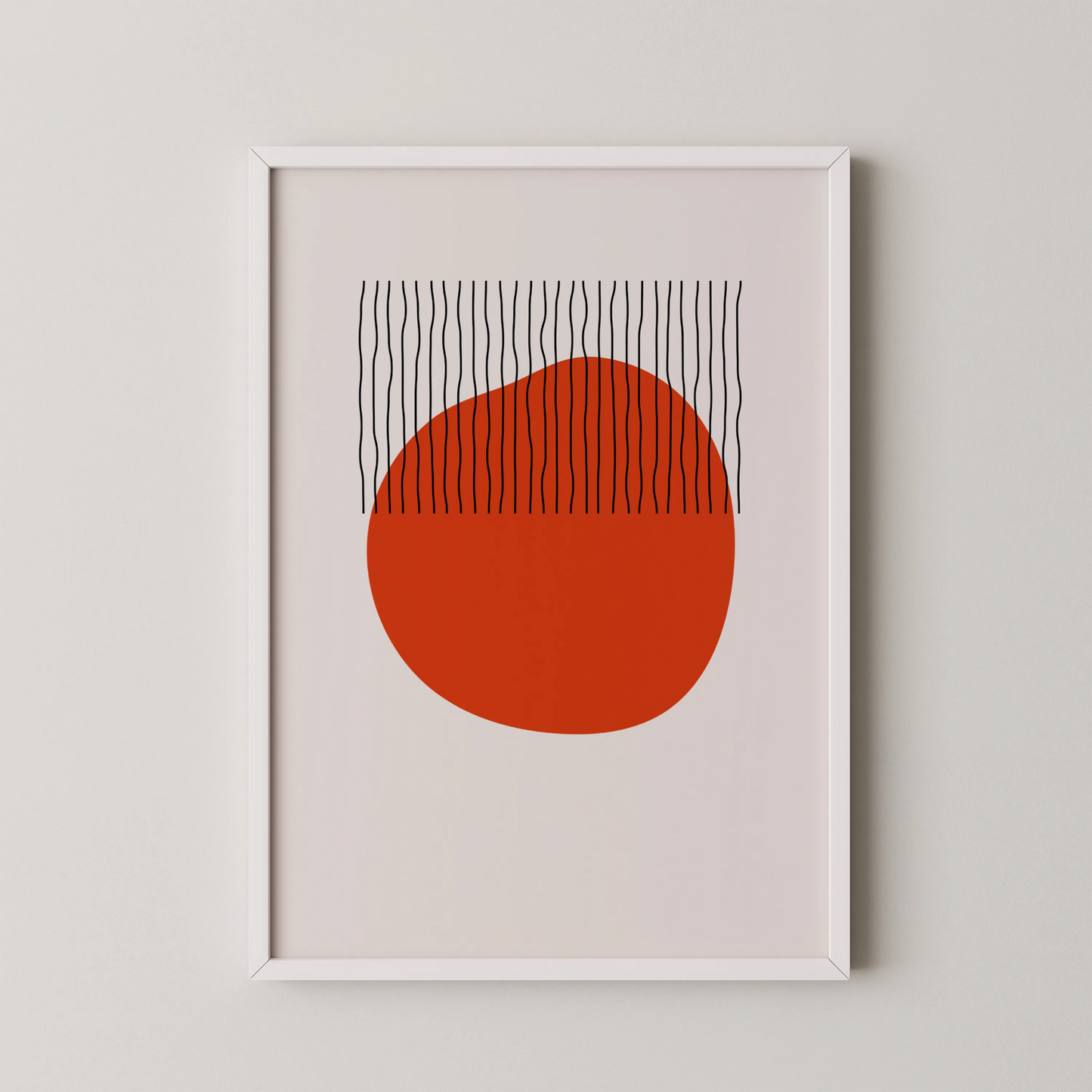 Bold Abstract Art, Modern Minimal