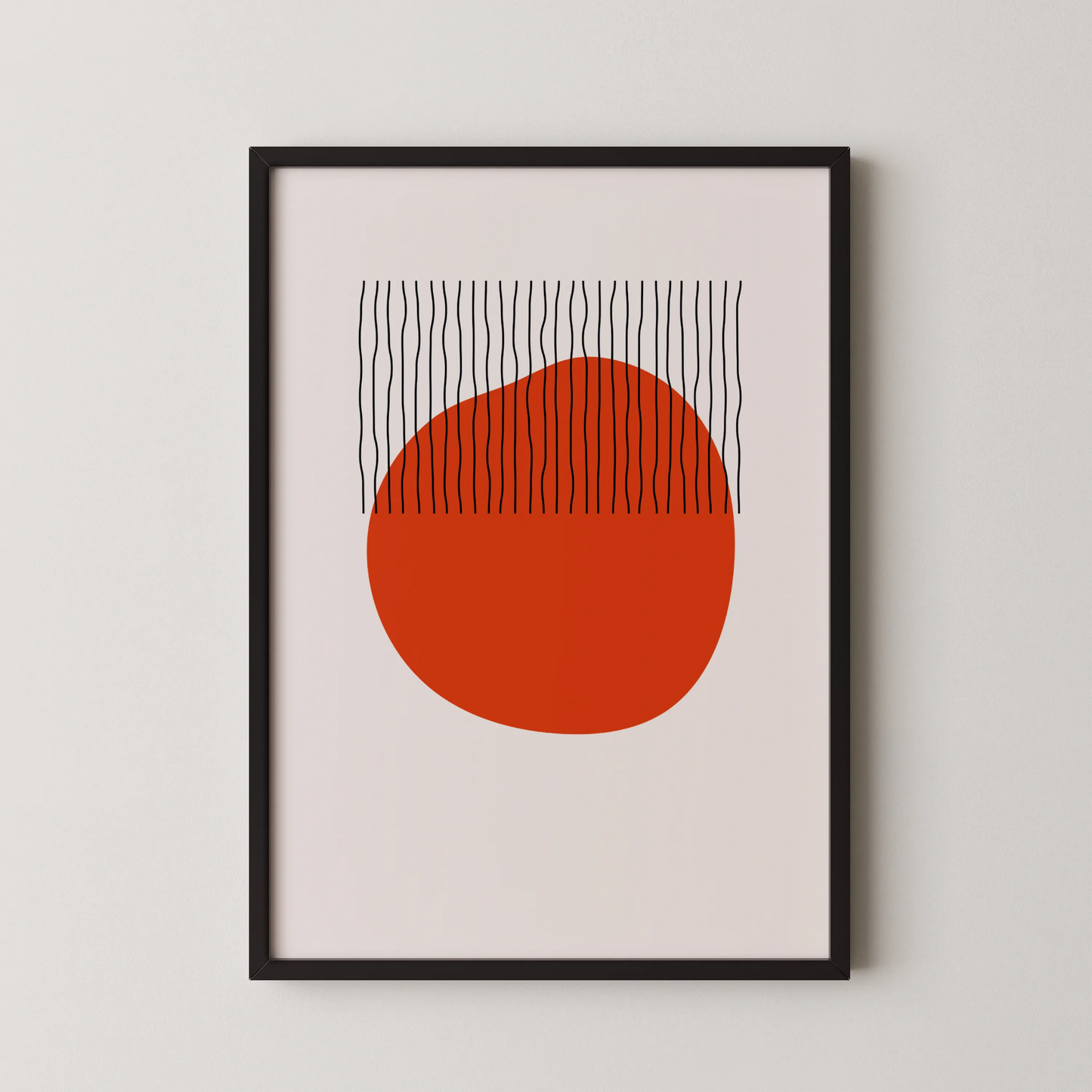 Bold Abstract Art, Modern Minimal