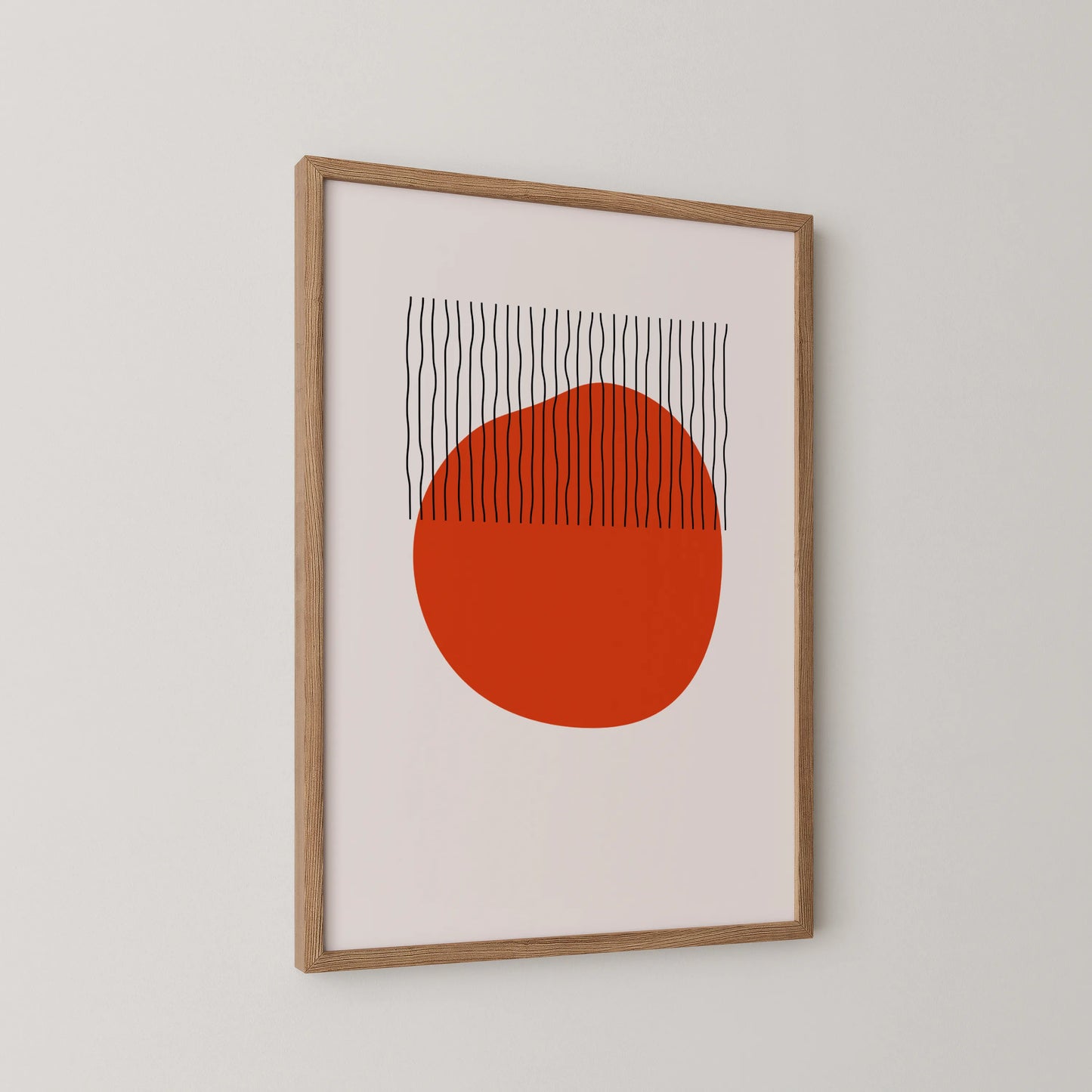 Bold Abstract Art, Modern Minimal
