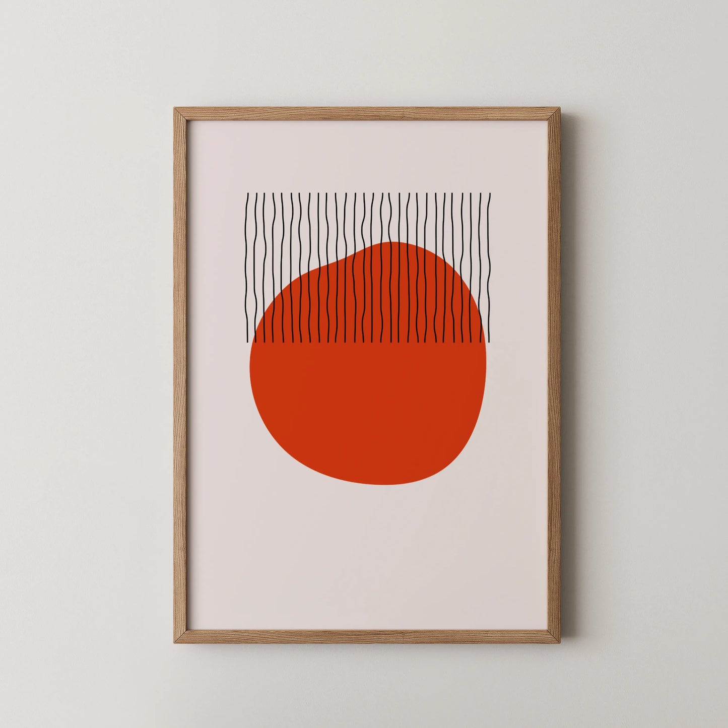 Bold Abstract Art, Modern Minimal
