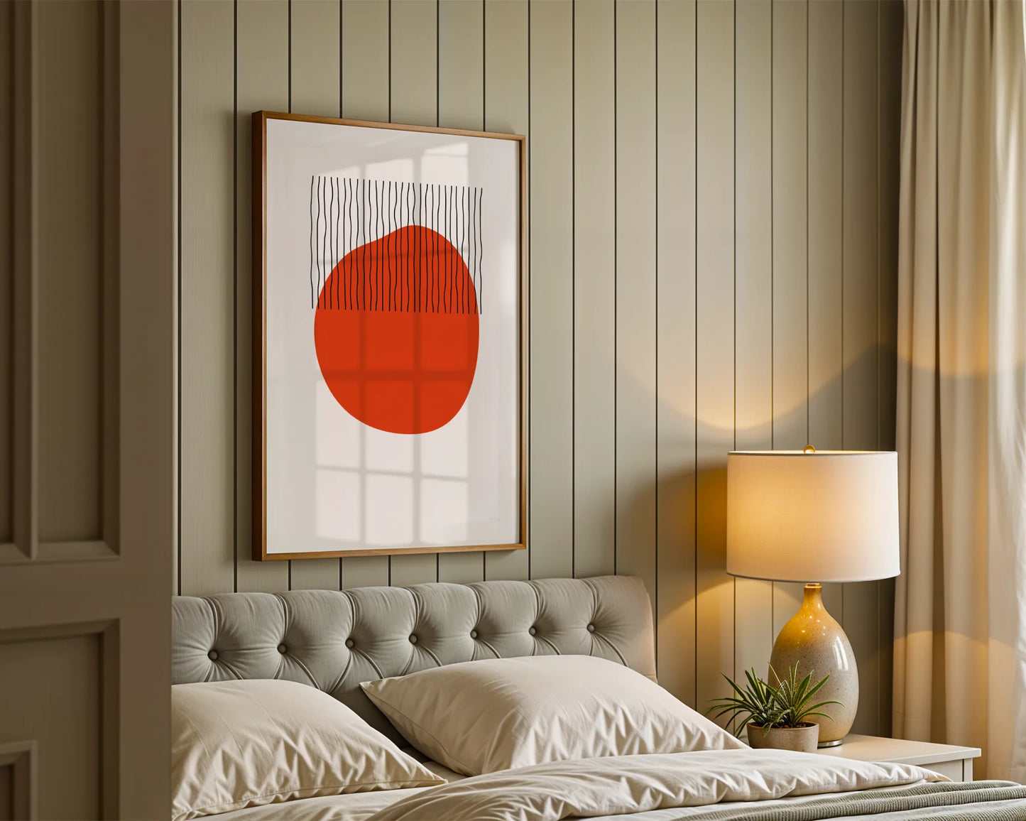 Bold Abstract Art, Modern Minimal