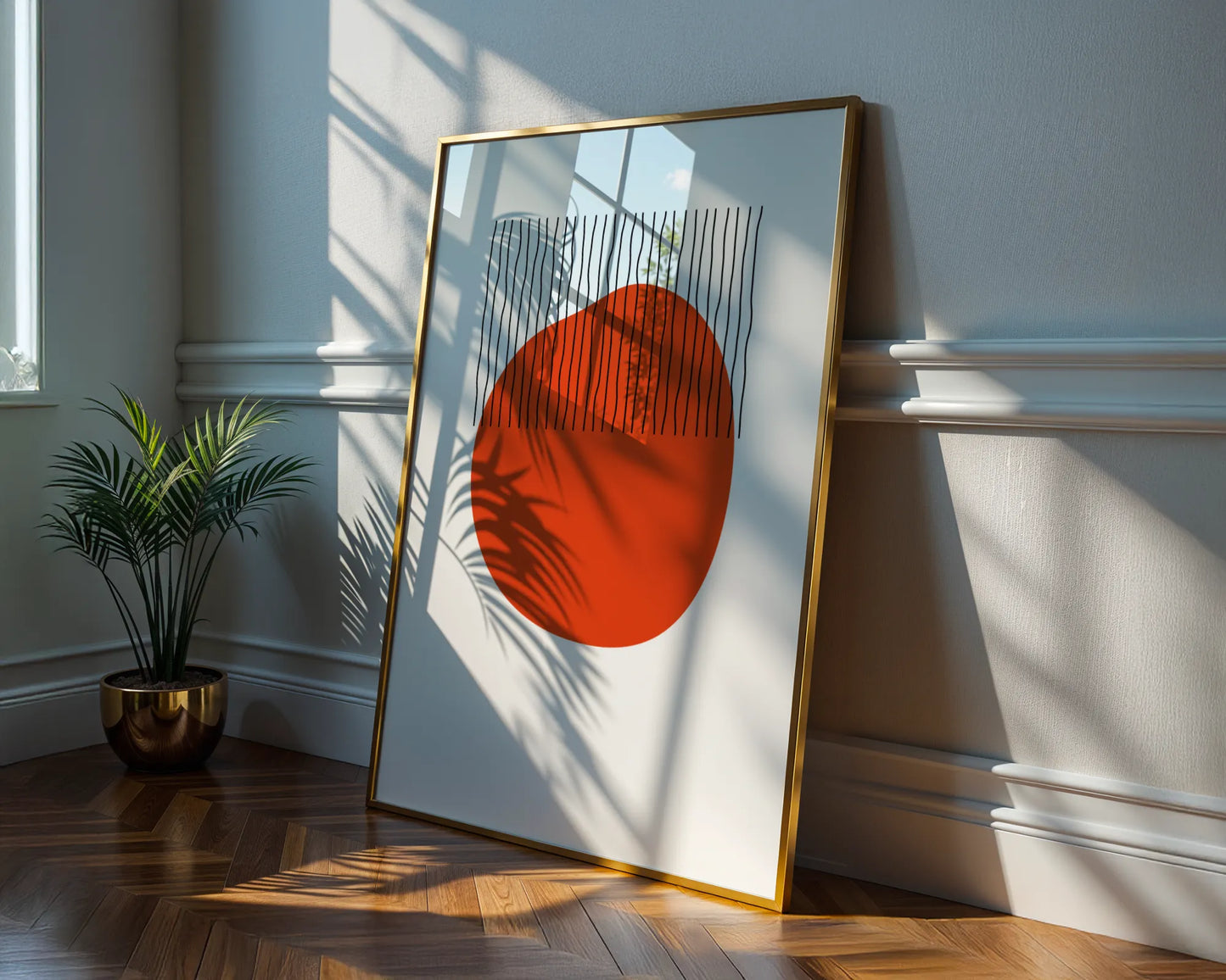 Bold Abstract Art, Modern Minimal