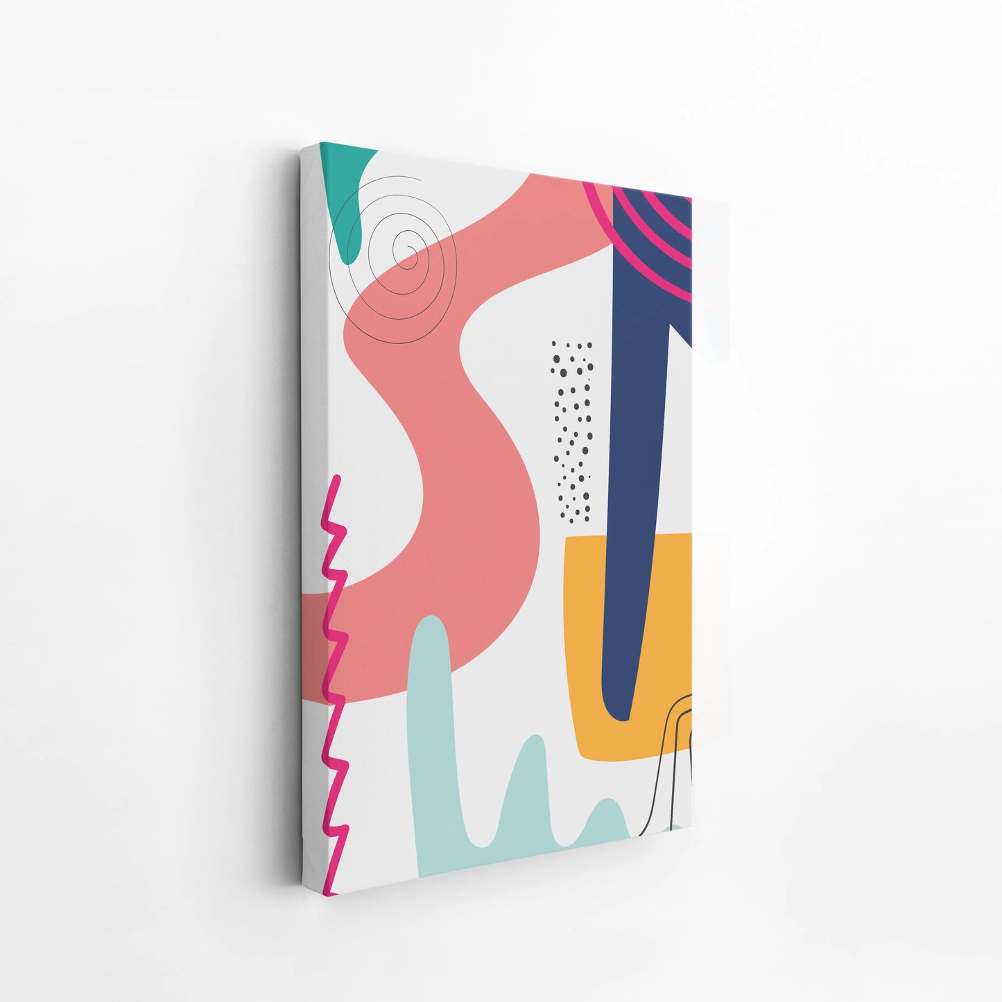 Bold Vivid Abstract II, Modern Colorful Artwork, Wall Art