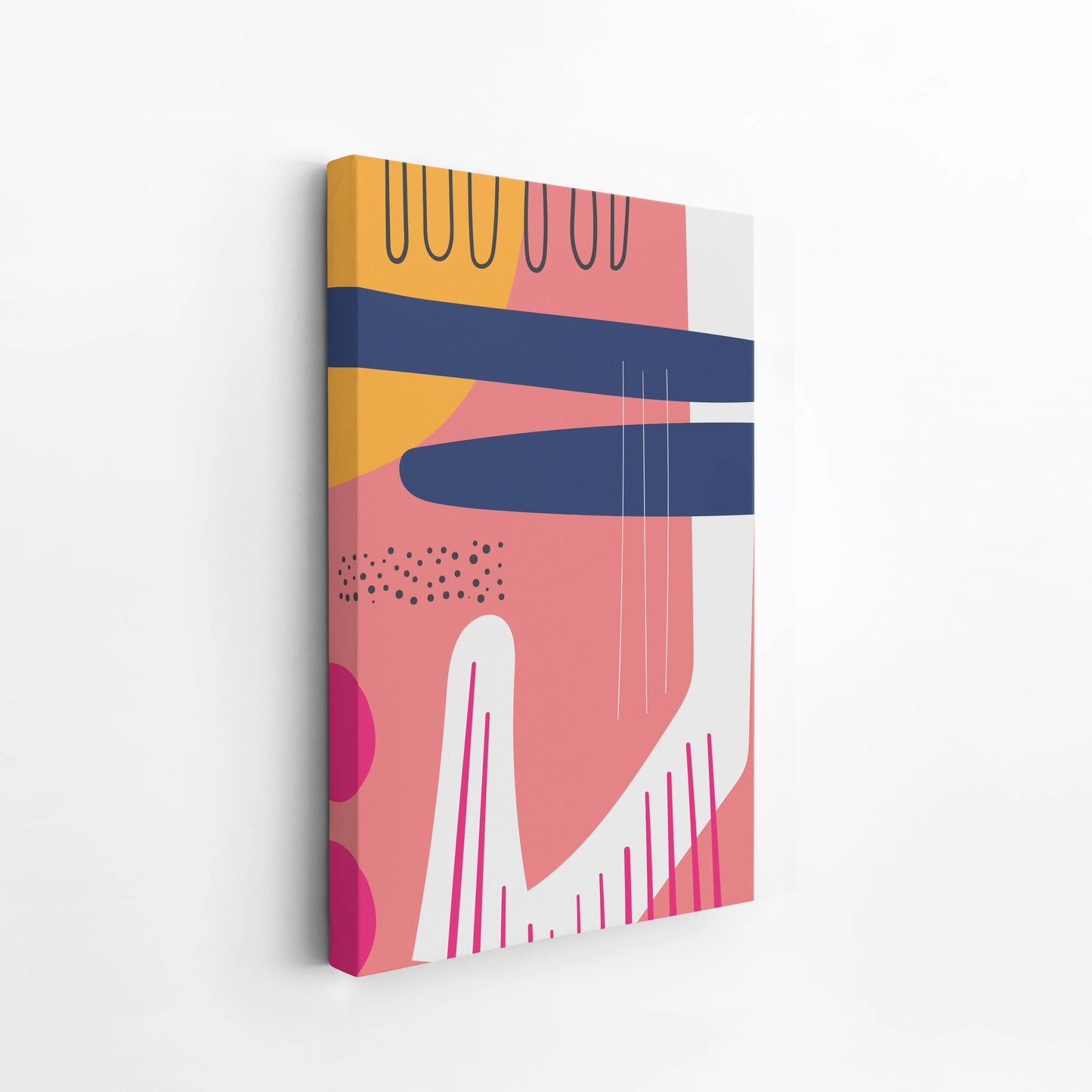 Bold Vivid Abstract I, Modern Colorful Artwork, Wall Art