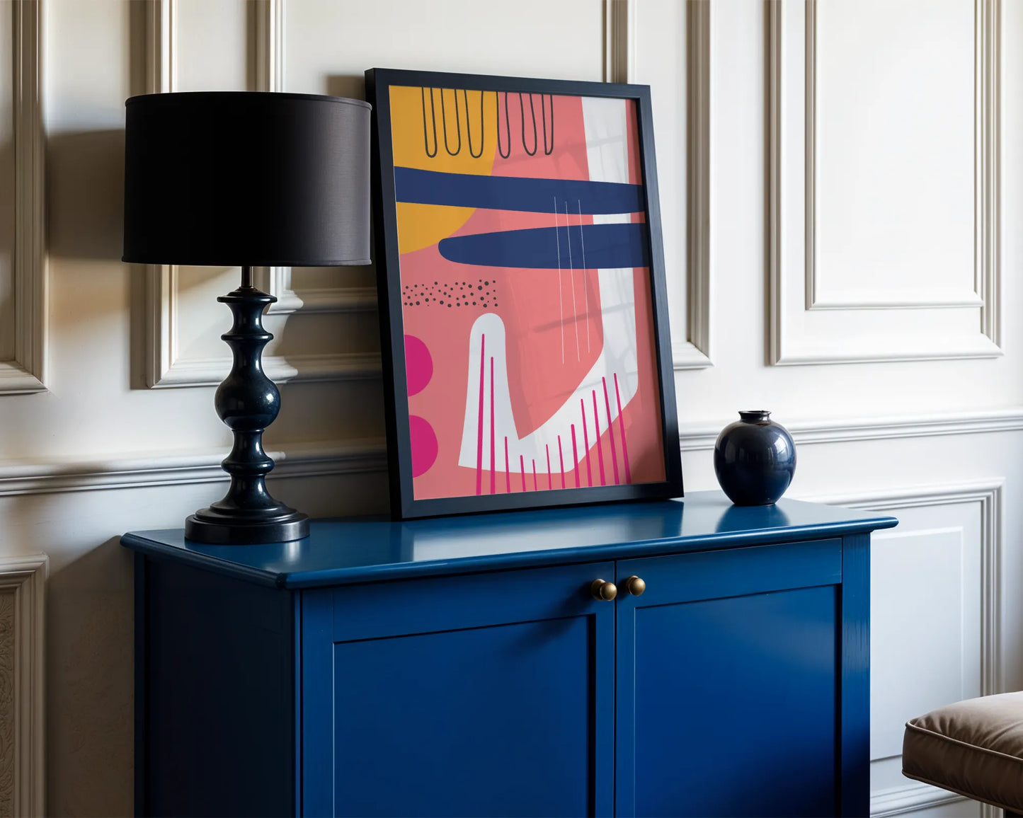 Bold Vivid Abstract I, Modern Colorful Artwork, Wall Art