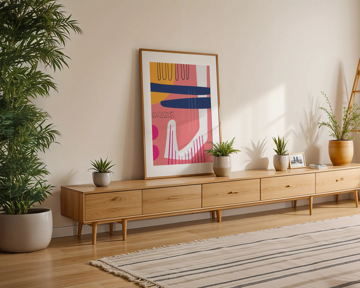 Bold Vivid Abstract I, Modern Colorful Artwork, Wall Art