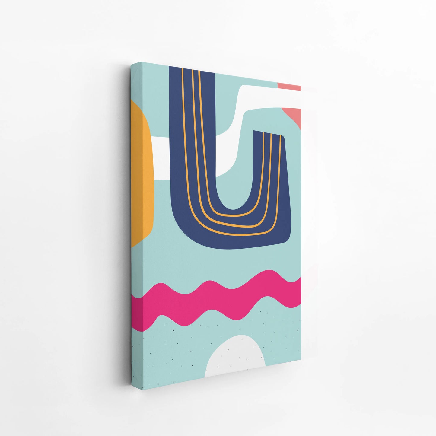 Bold Vivid Abstract, Modern Colorful Artwork, Wall Art
