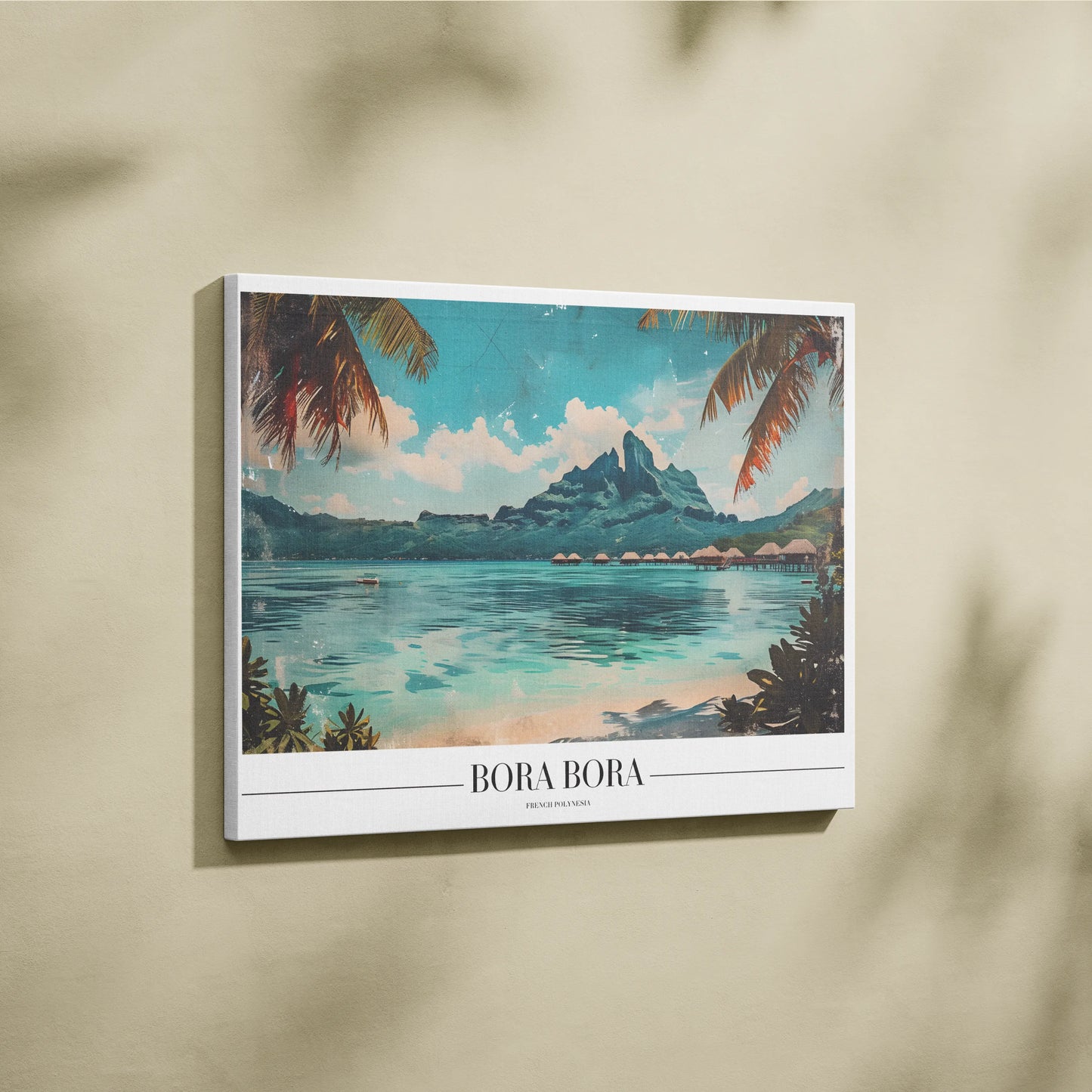 Bora Bora, French Polynesia, City Prints