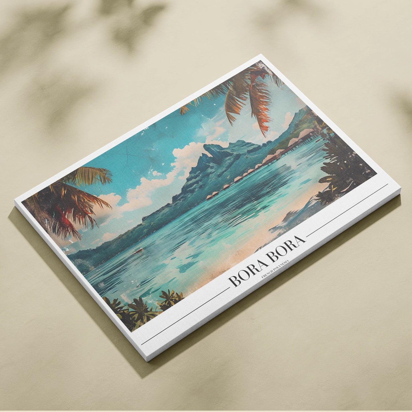 Bora Bora, French Polynesia, City Prints