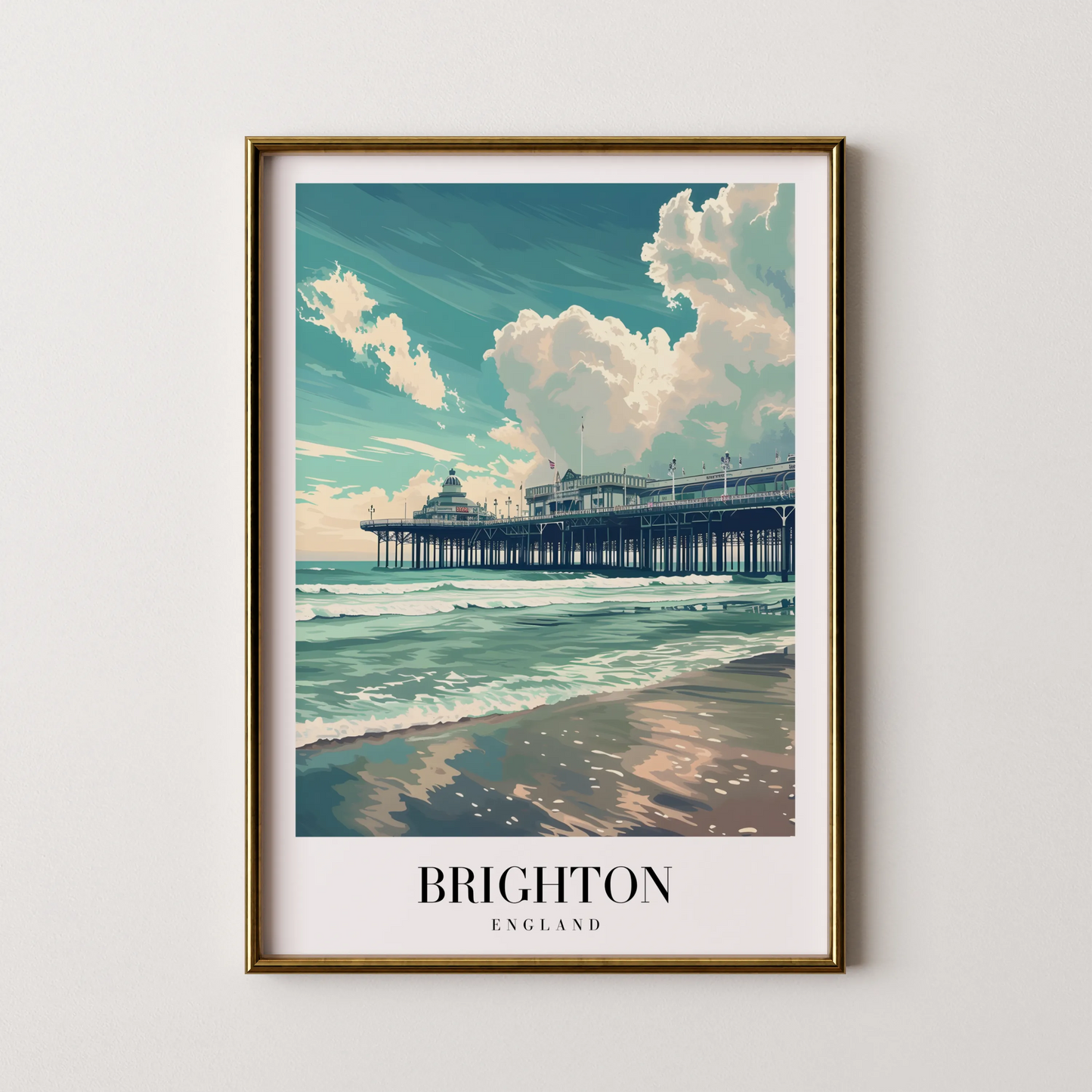 Brighton, England, City Prints