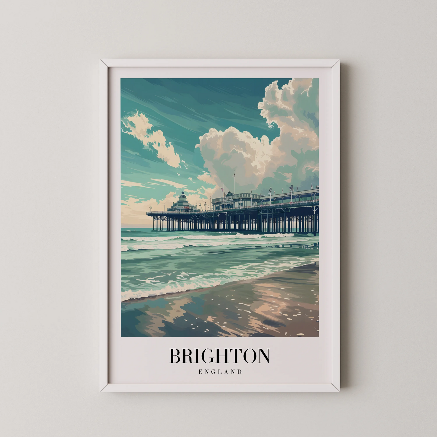 Brighton, England, City Prints
