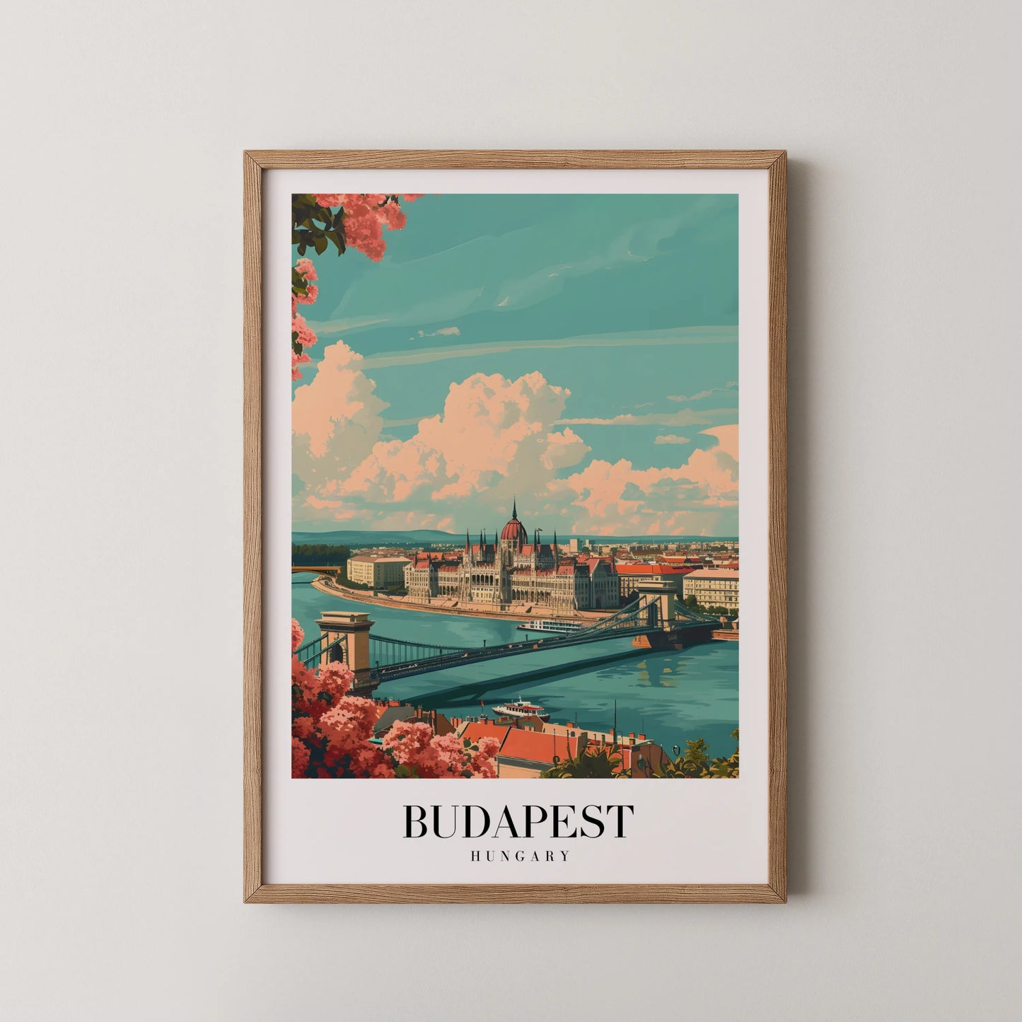 Budapest, Hungary, City Prints