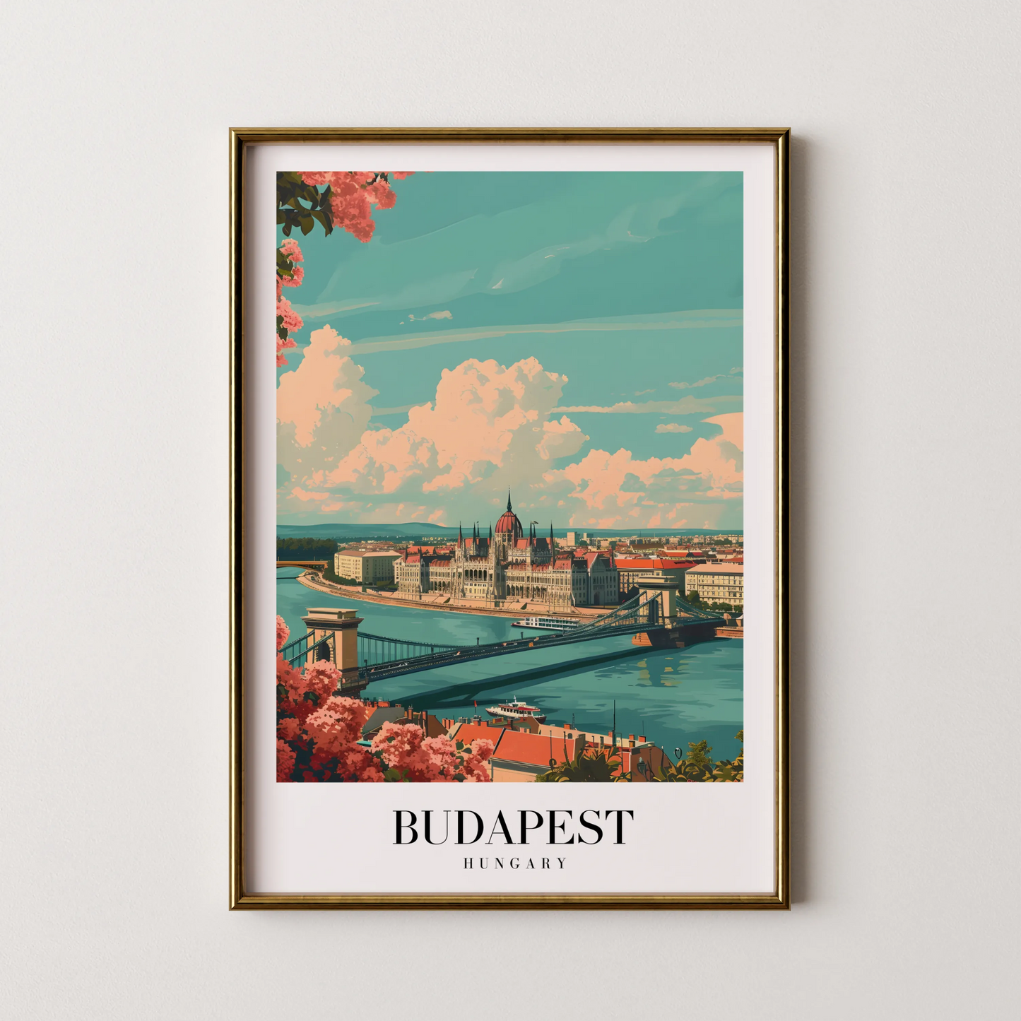 Budapest, Hungary, City Prints