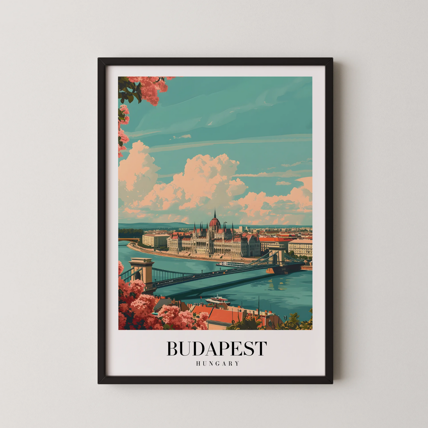 Budapest, Hungary, City Prints
