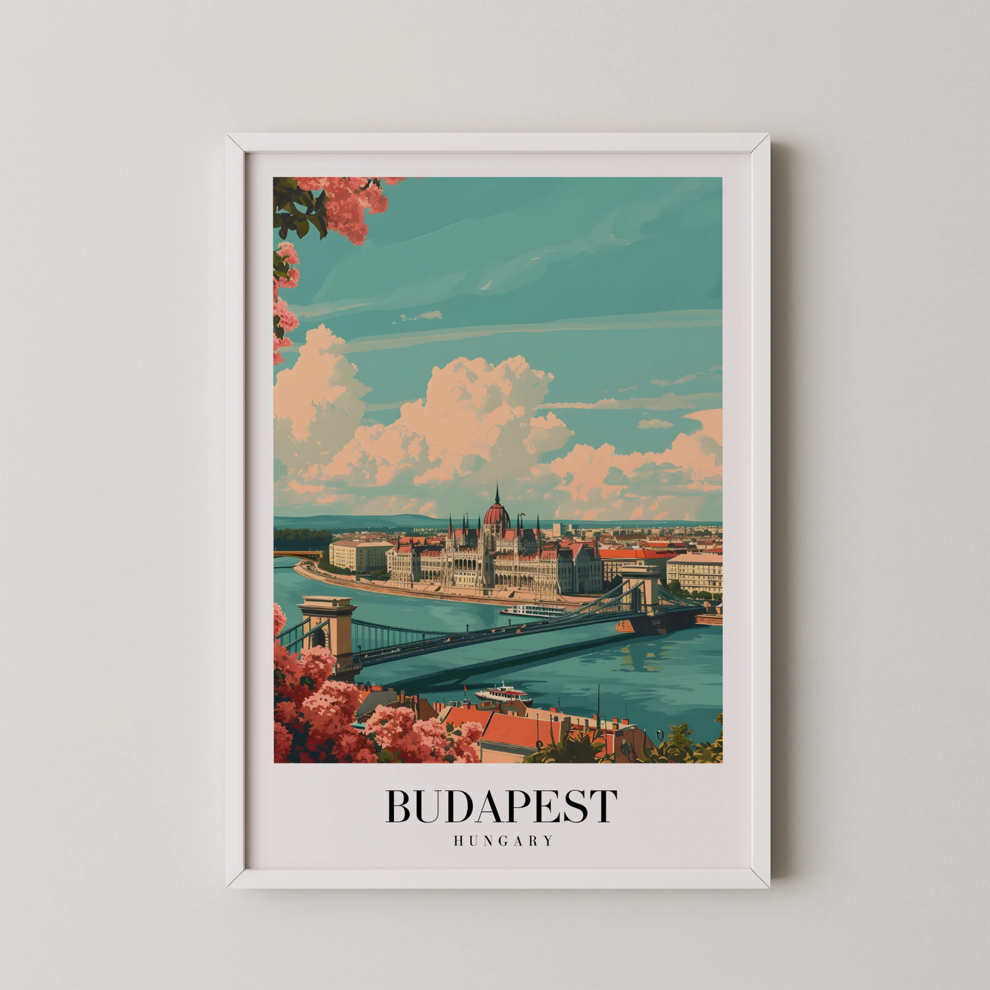 Budapest, Hungary, City Prints