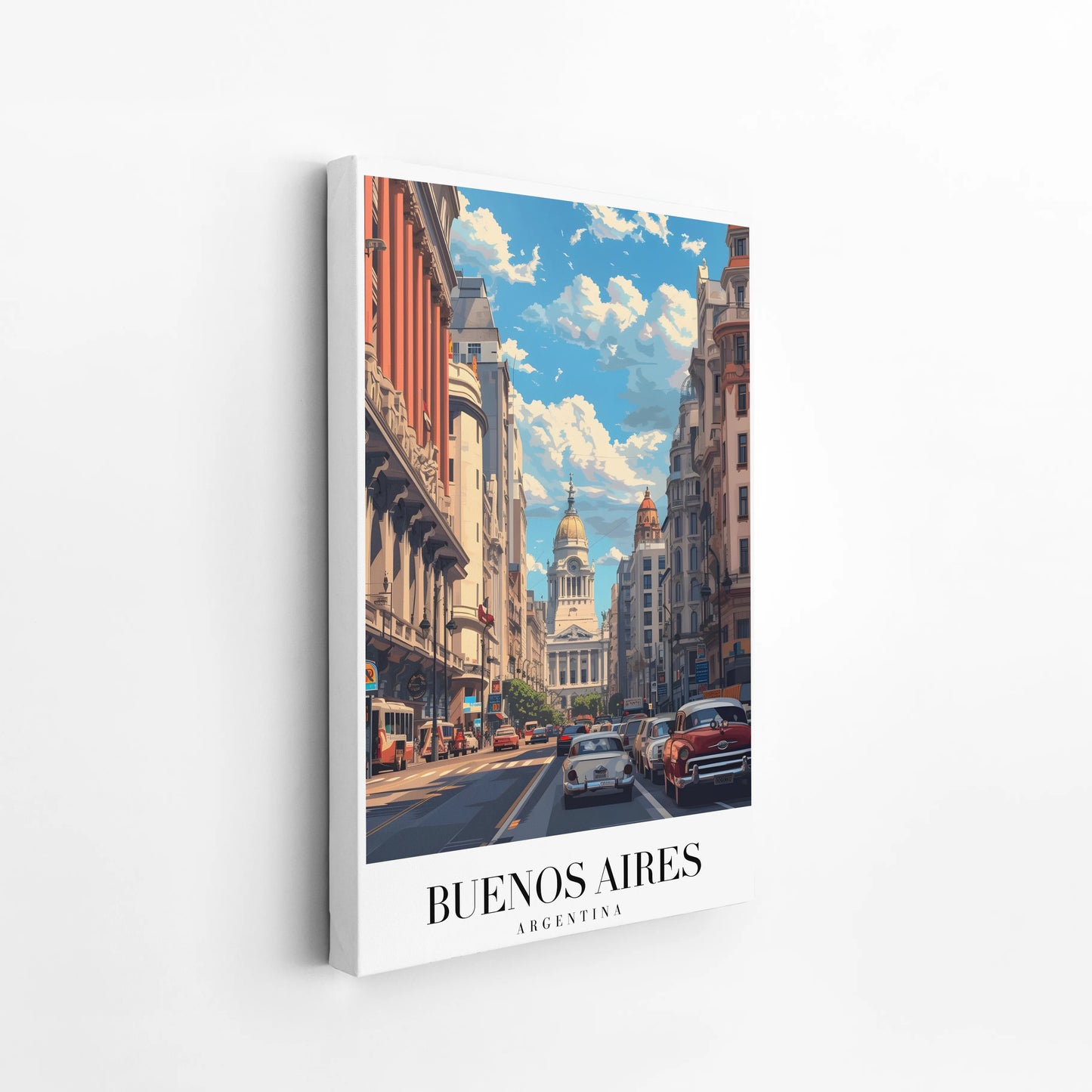 Buenos Ares, Argentina, City Print