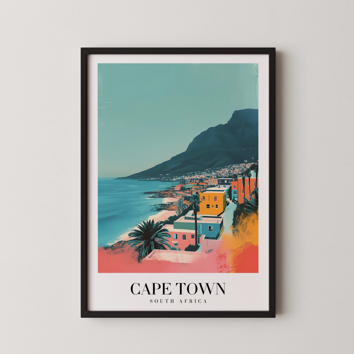 Cape Town, South Africa, City Print