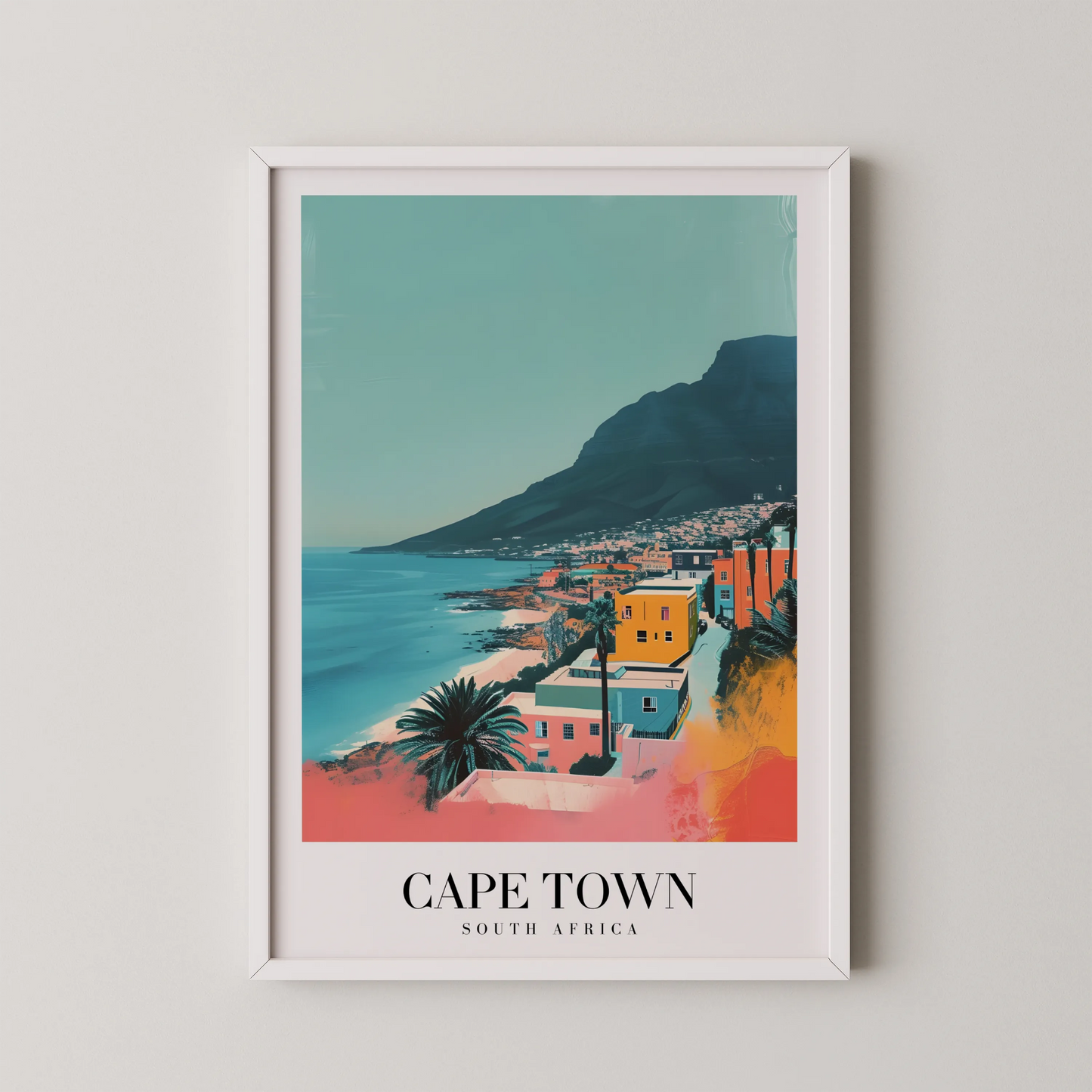Cape Town, South Africa, City Print