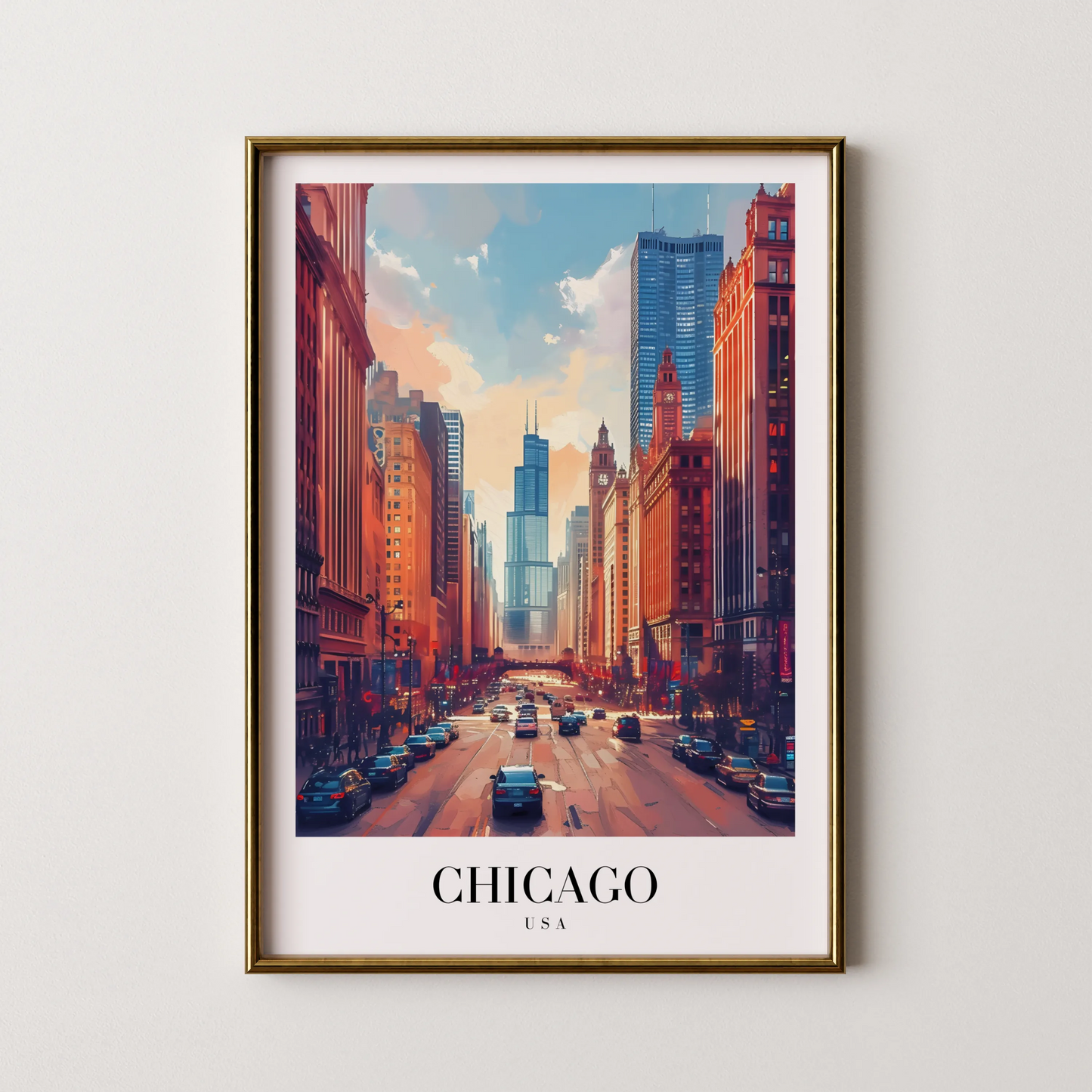 Chicago, United States, City Prints