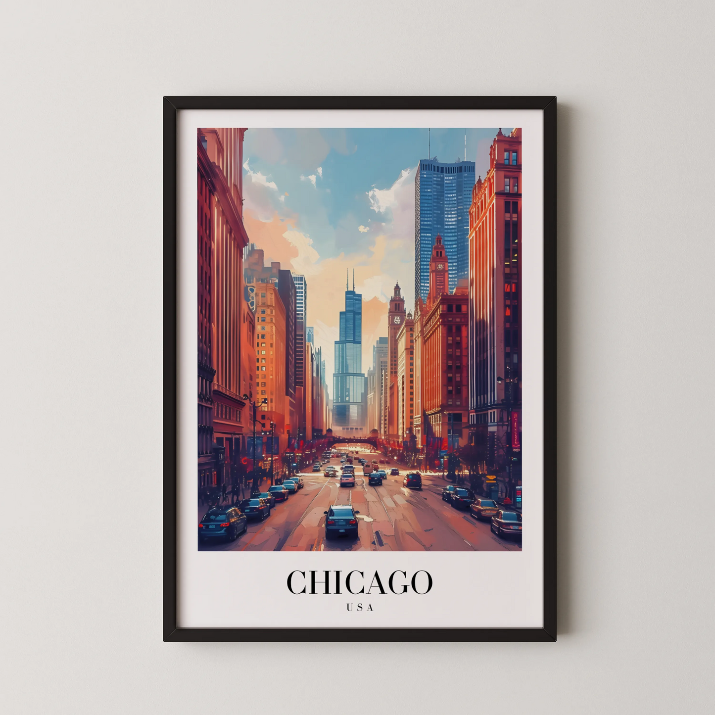 Chicago, United States, City Prints