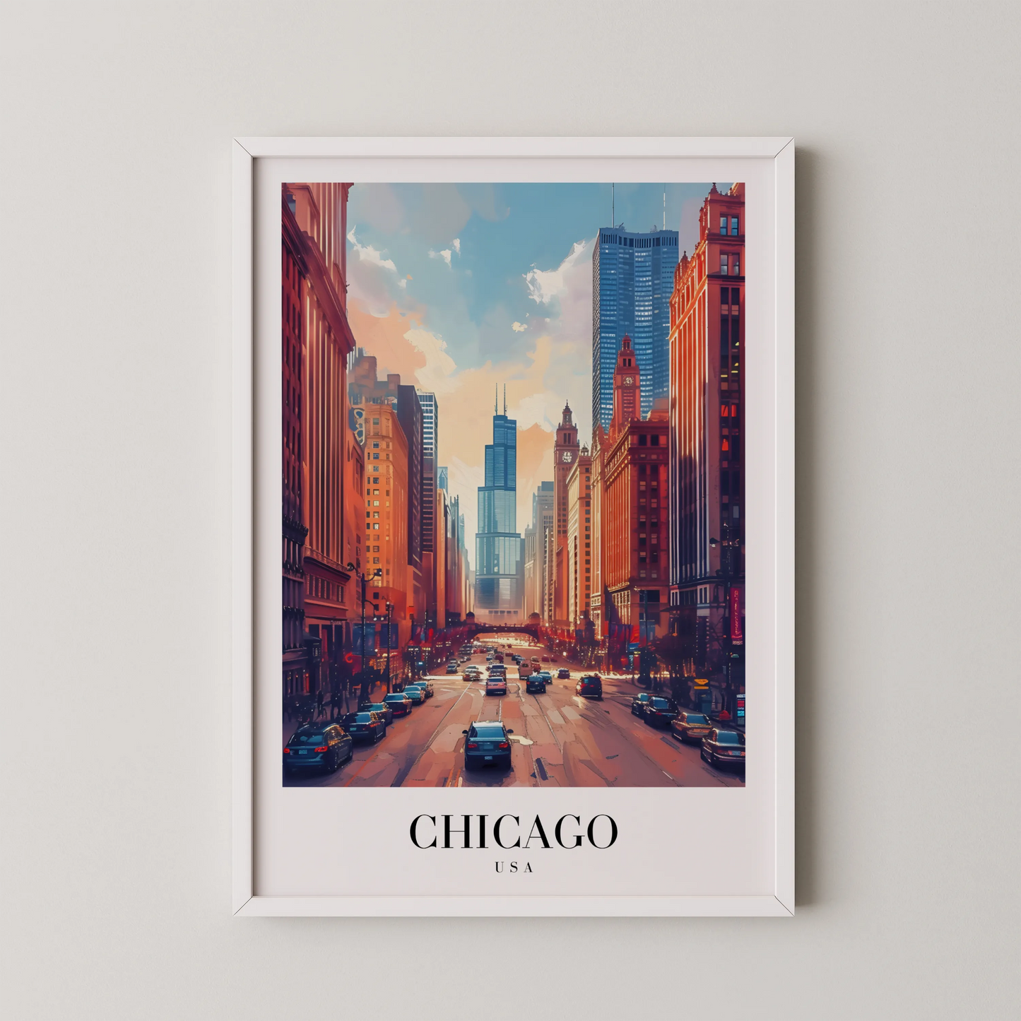 Chicago, United States, City Prints