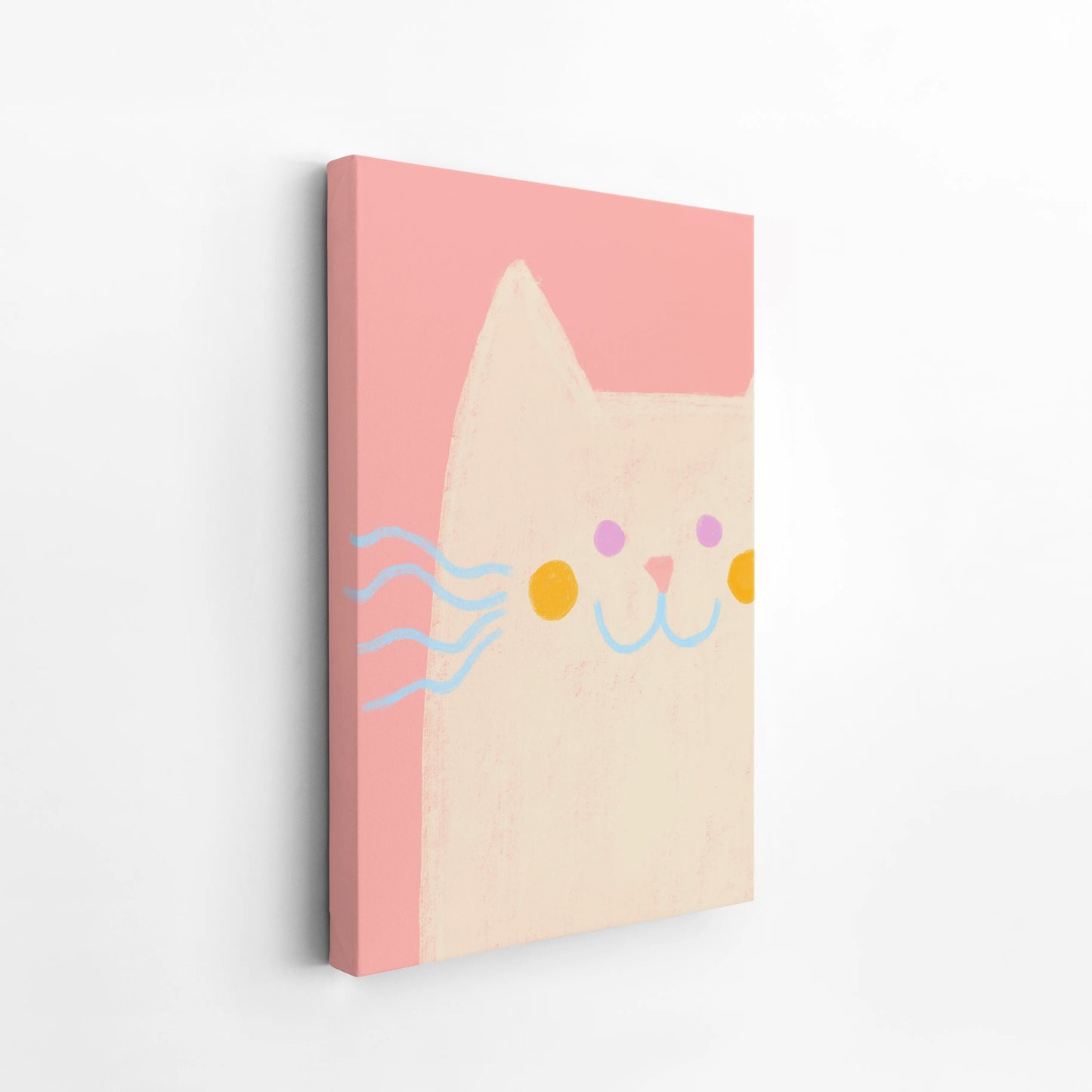 Chubby cat - Nursery Prints