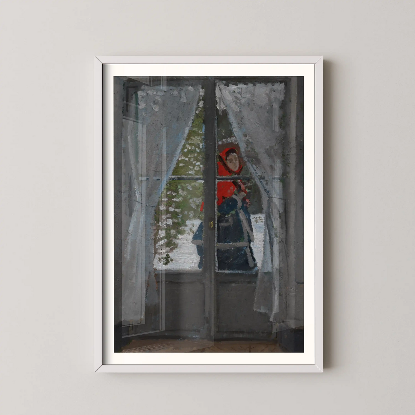 The Red Kerchief by Claude Monet (1868–73)