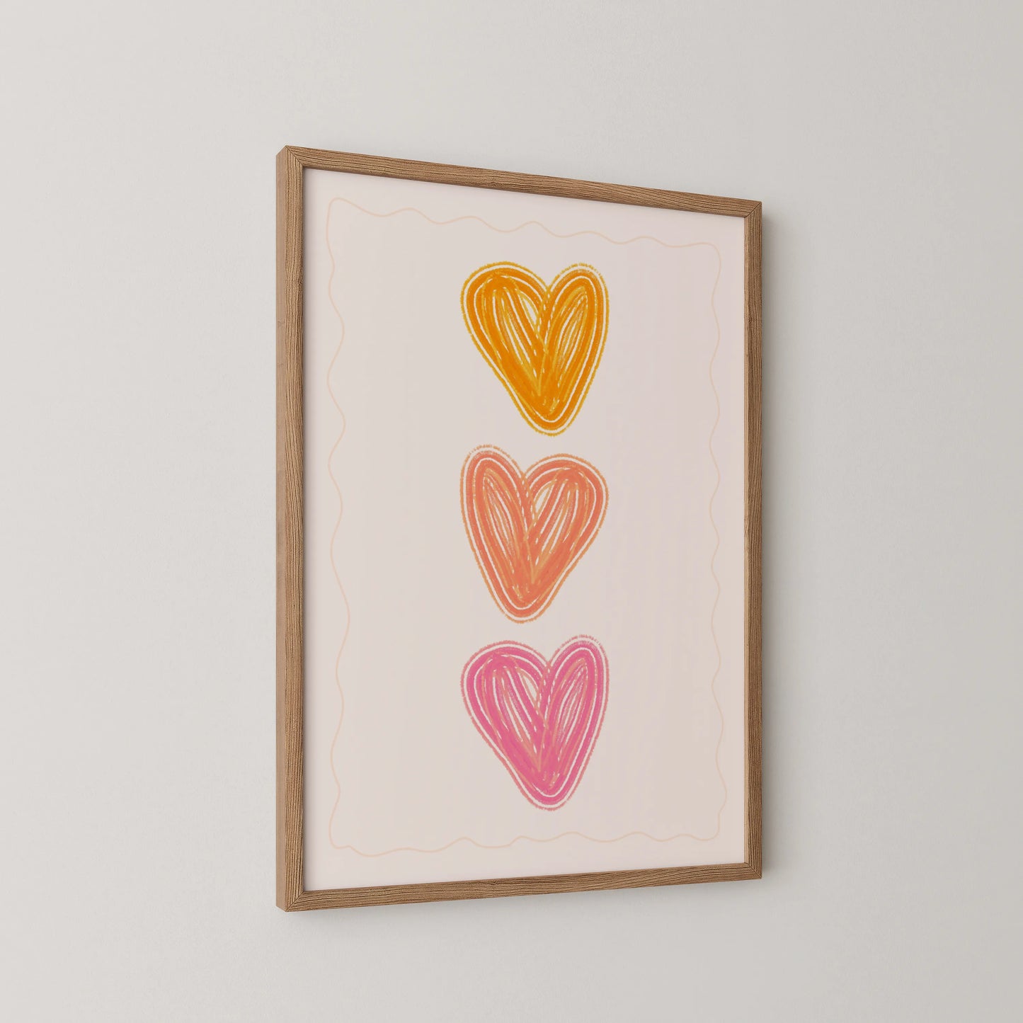 Colorful Heart - Nursery Prints