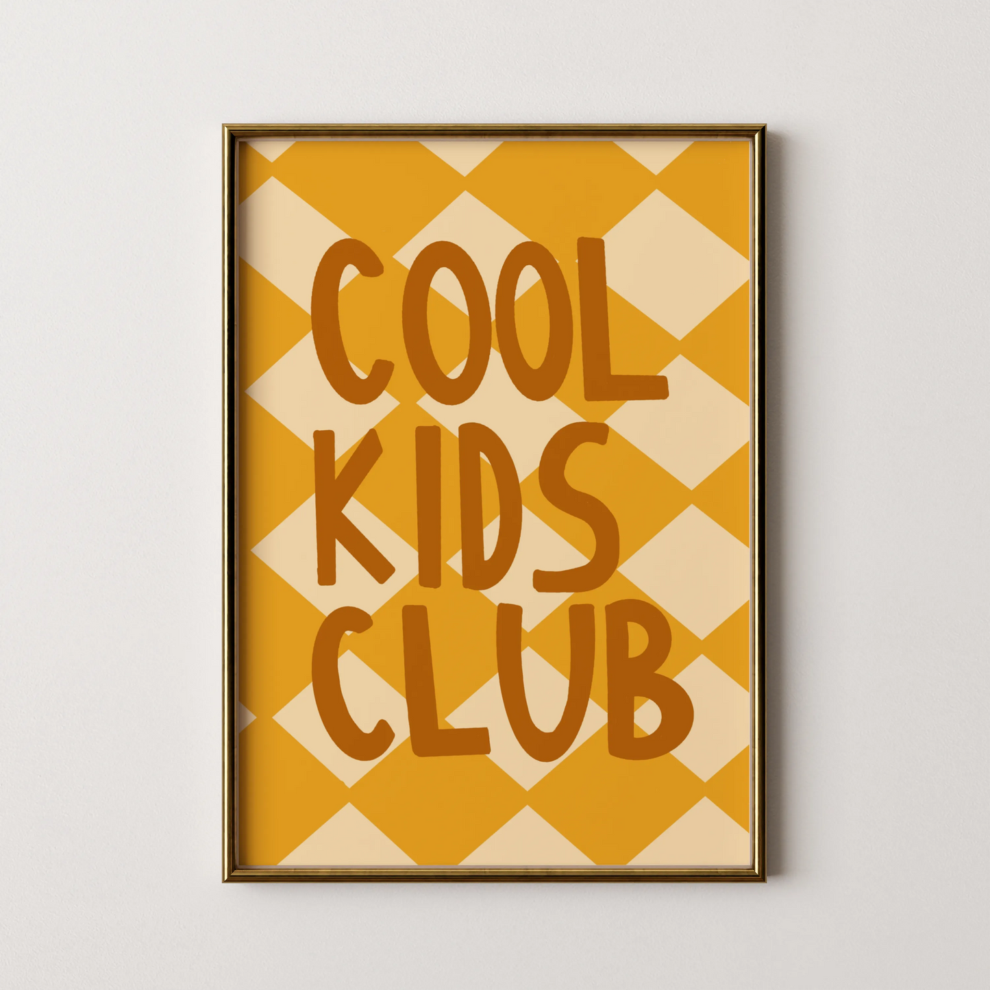 Cool kids club - Nursery Prints