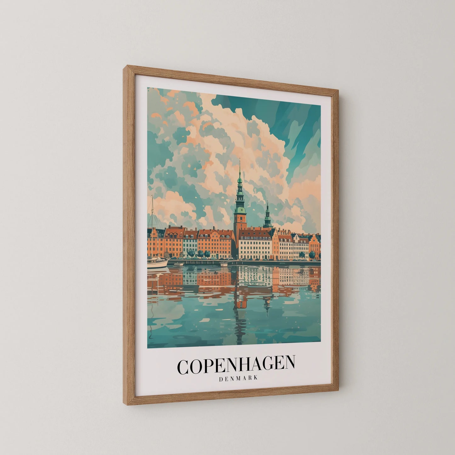 Copenhegan, Denmark, City Prints