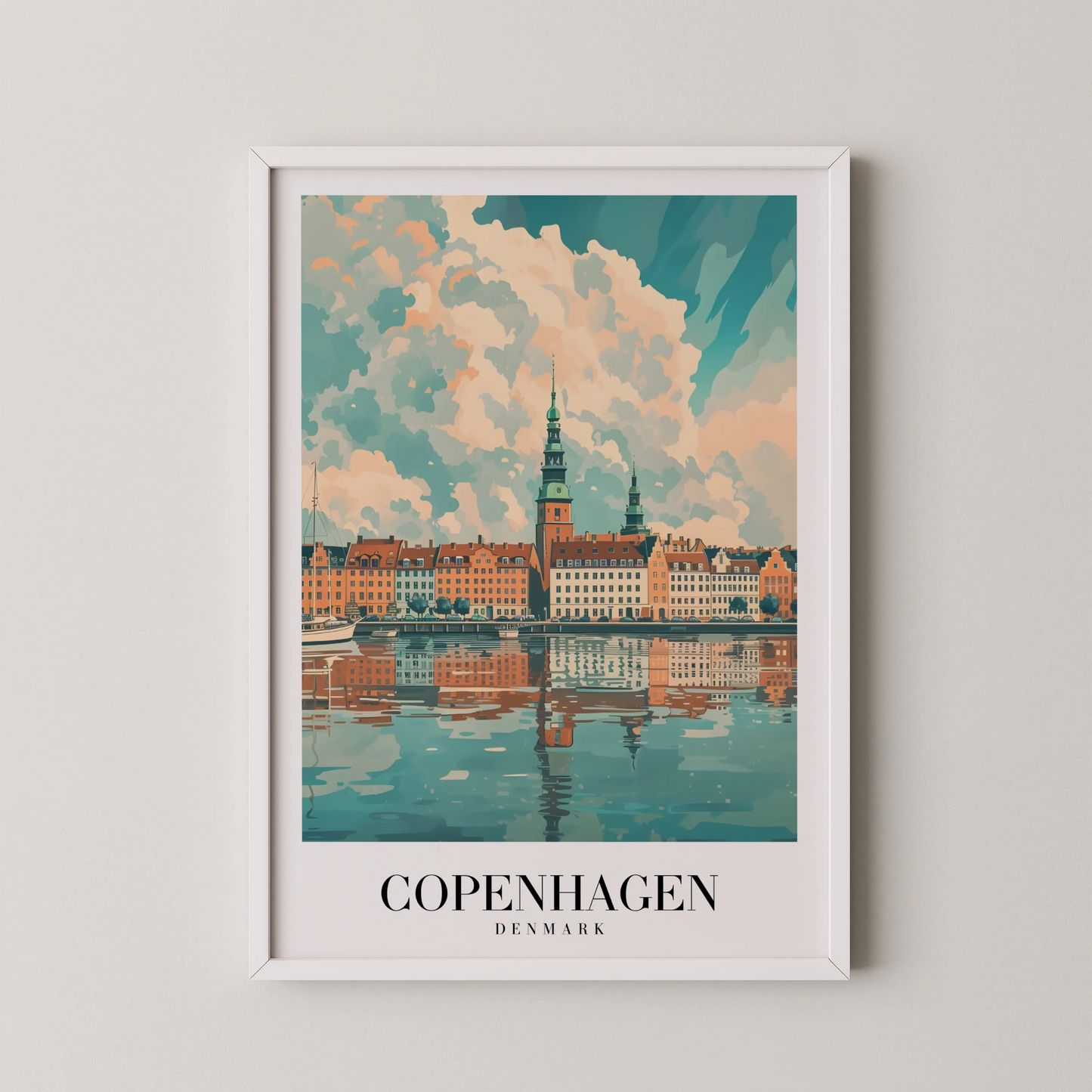 Copenhegan, Denmark, City Prints