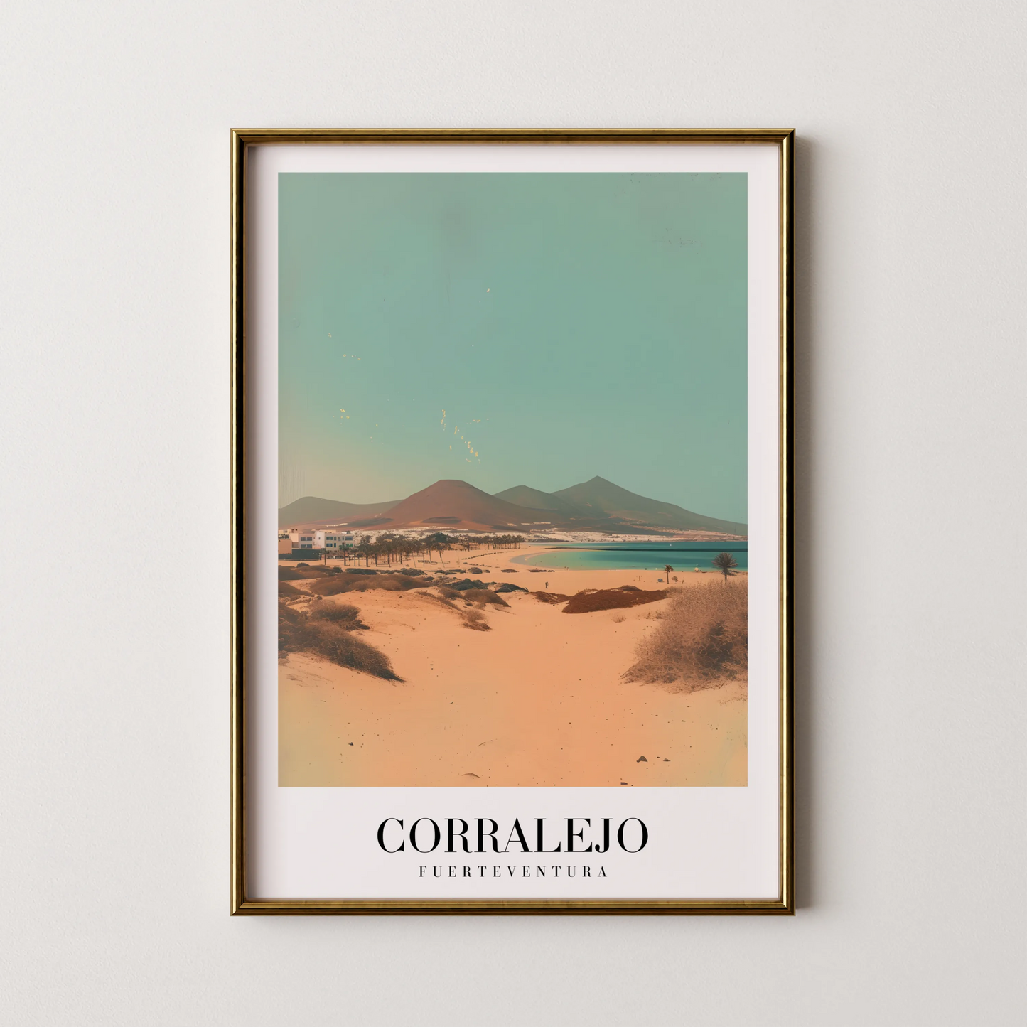 Corralejo, Fuerteventura, City Prints