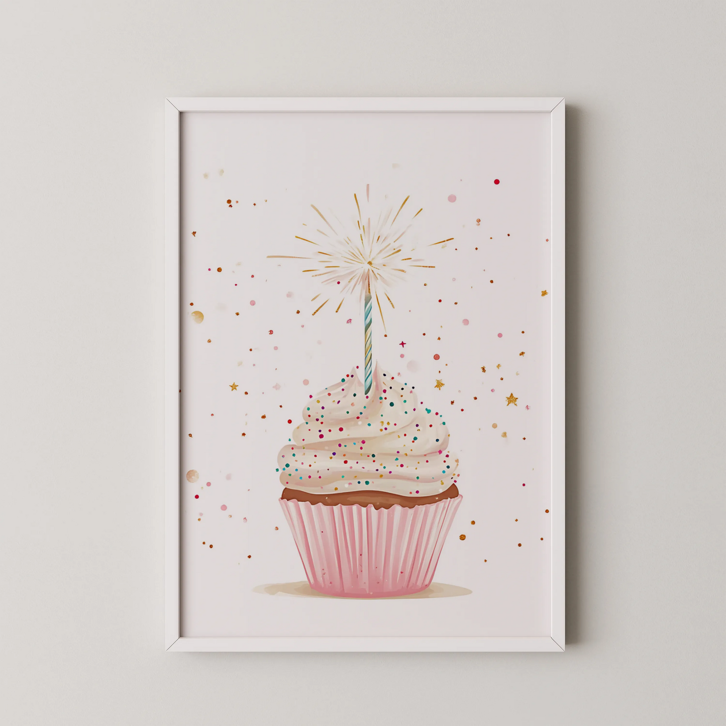 Cup cake - Nursery Prints